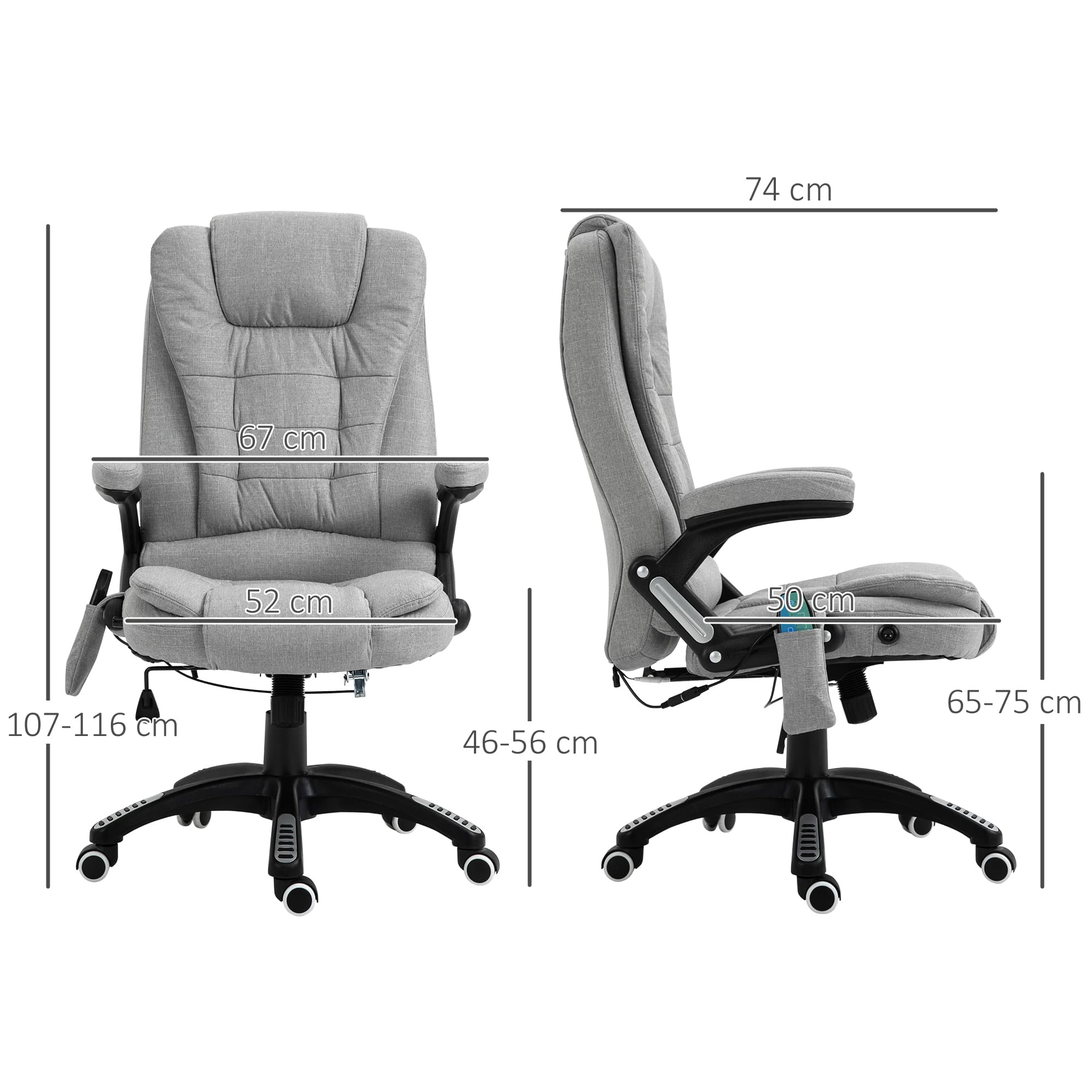 Transform Your Workday With This Heated Massage Office Chair - image 1