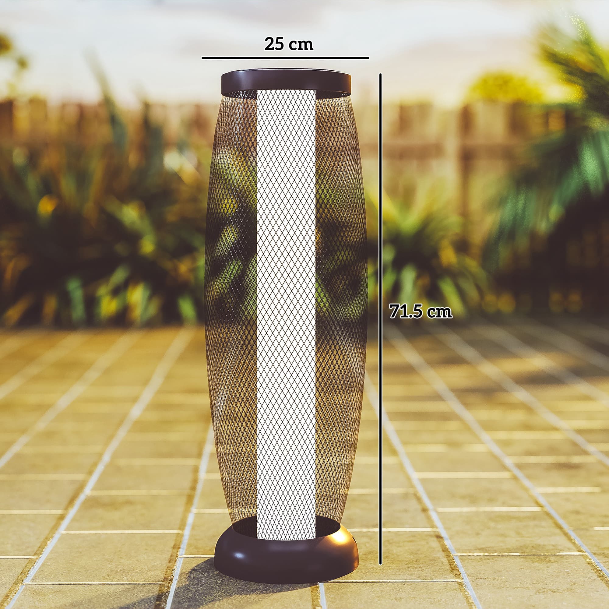 An IP44 Solar Garden Lamp That Charges by Day and Lights by Night - image 8