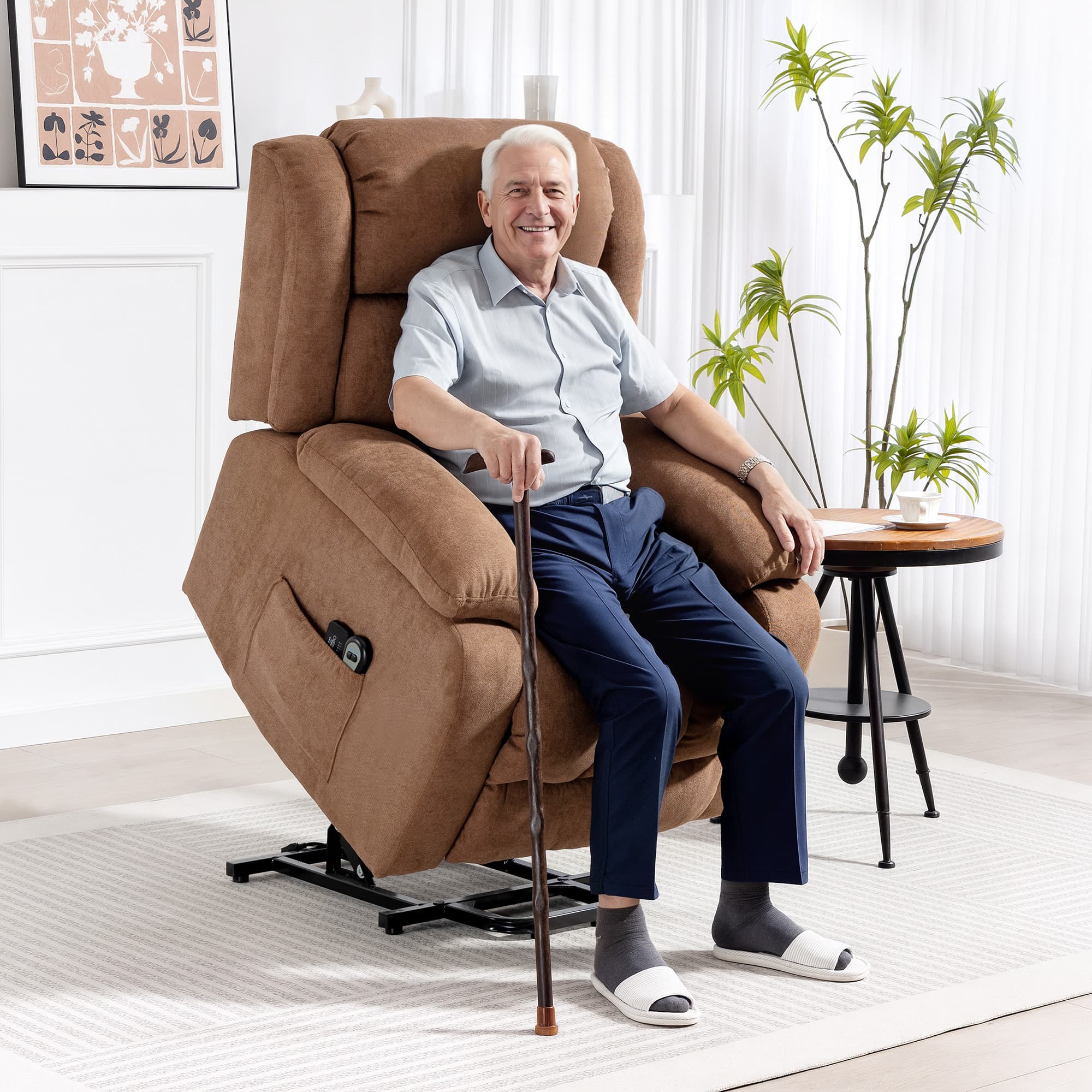 Discover Effortless Comfort with this Power Lift Massage Recliner - image 3