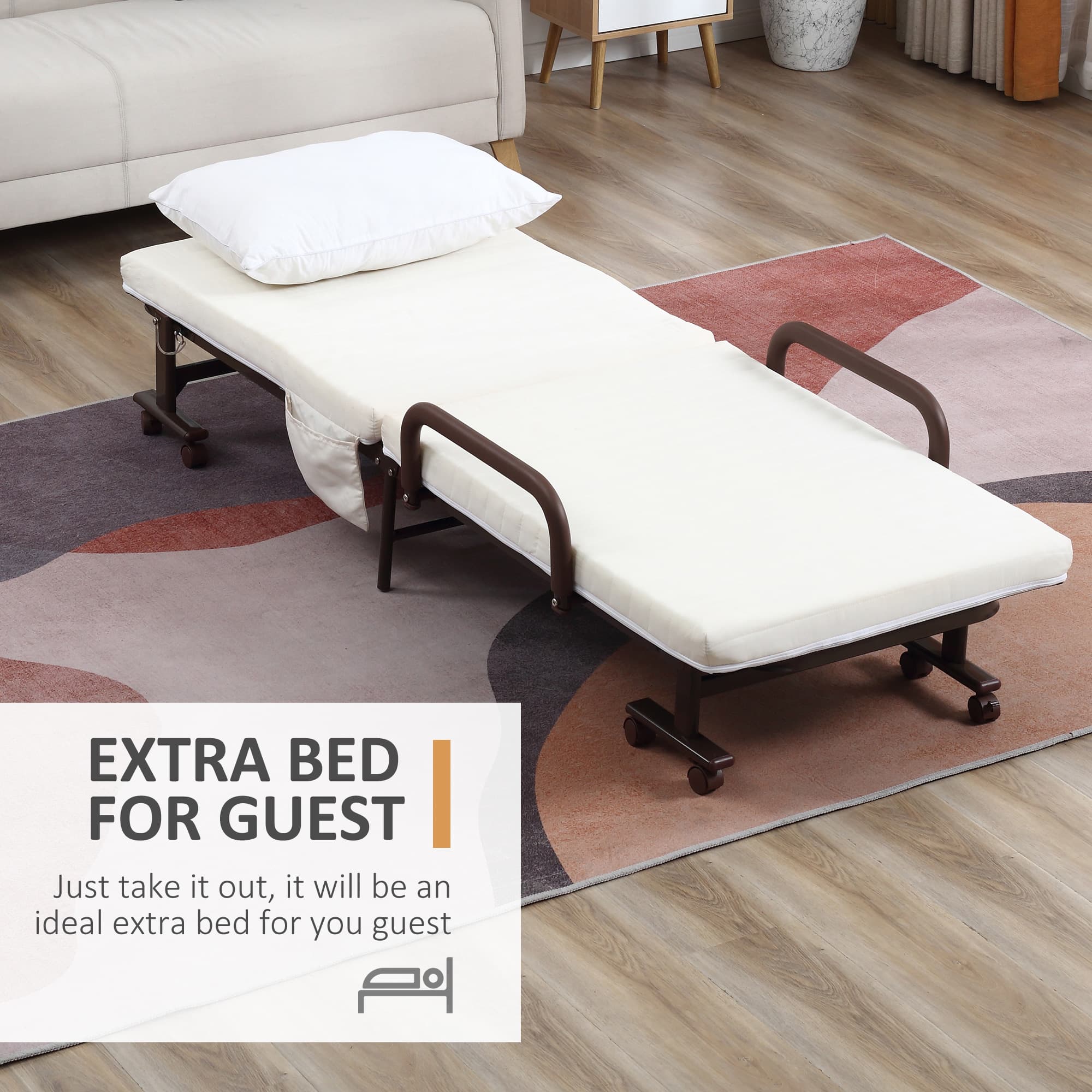 Effortless Single Folding Guest Bed for Restful Sleep - image 3