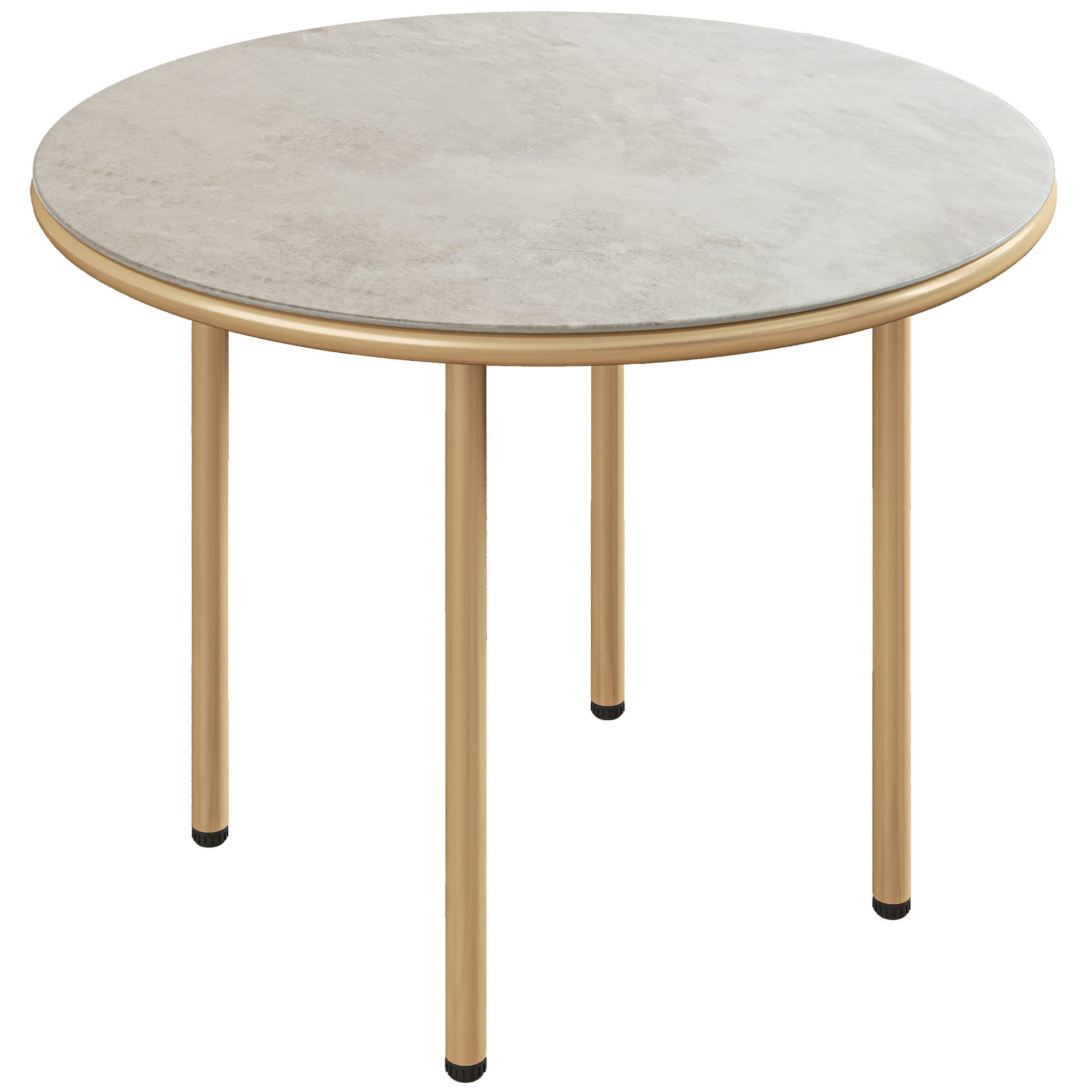 Round Faux Marble Coffee Table for Flexible Spaces - image 6