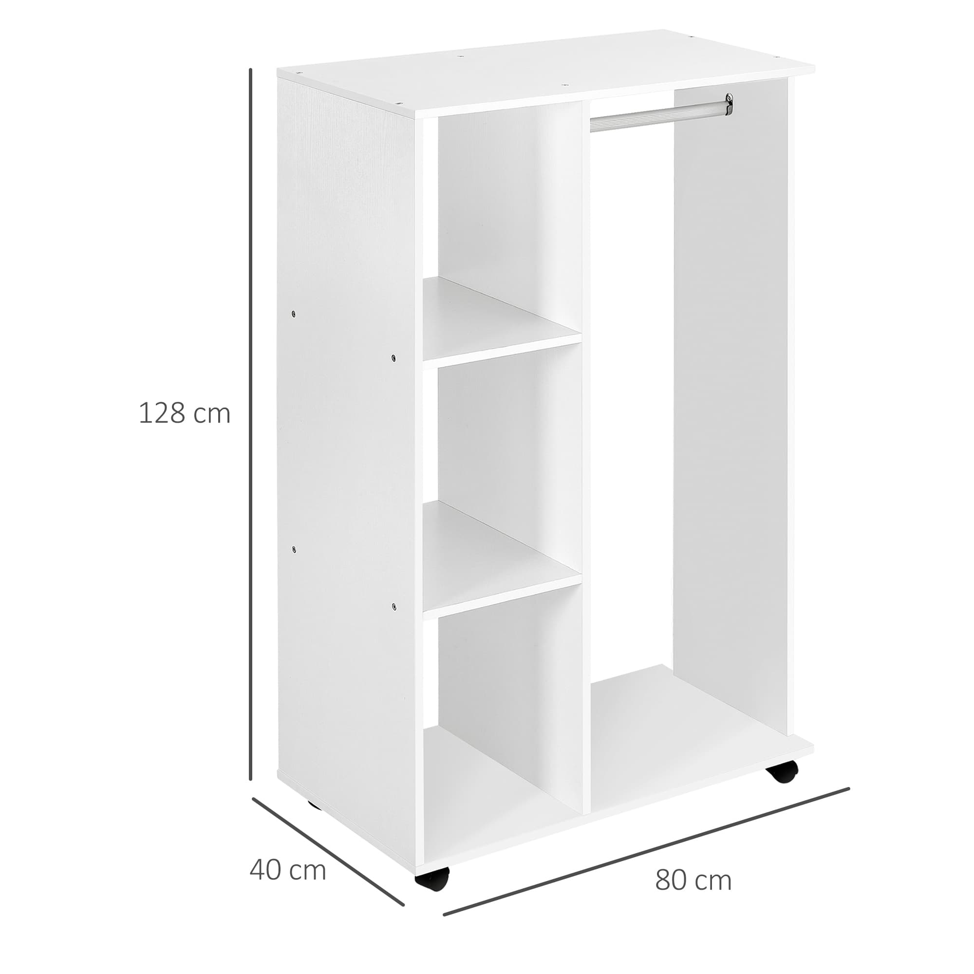 Effortless Organisation with this Mobile Open Wardrobe - image 2