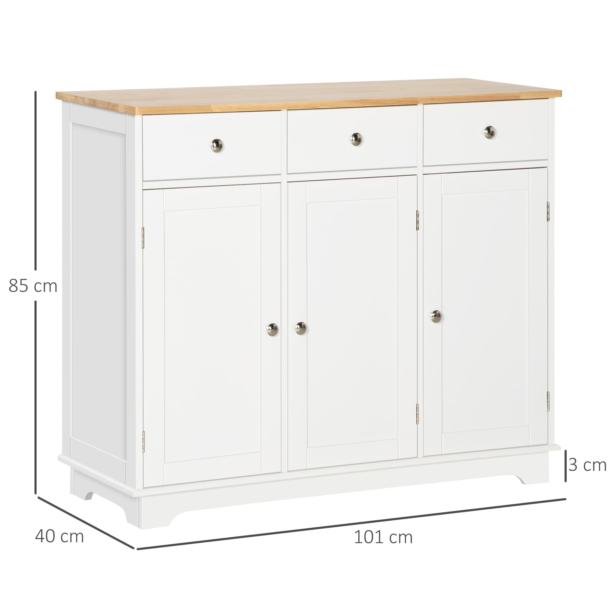 Transform Your Space with this Modern White Sideboard - image 2
