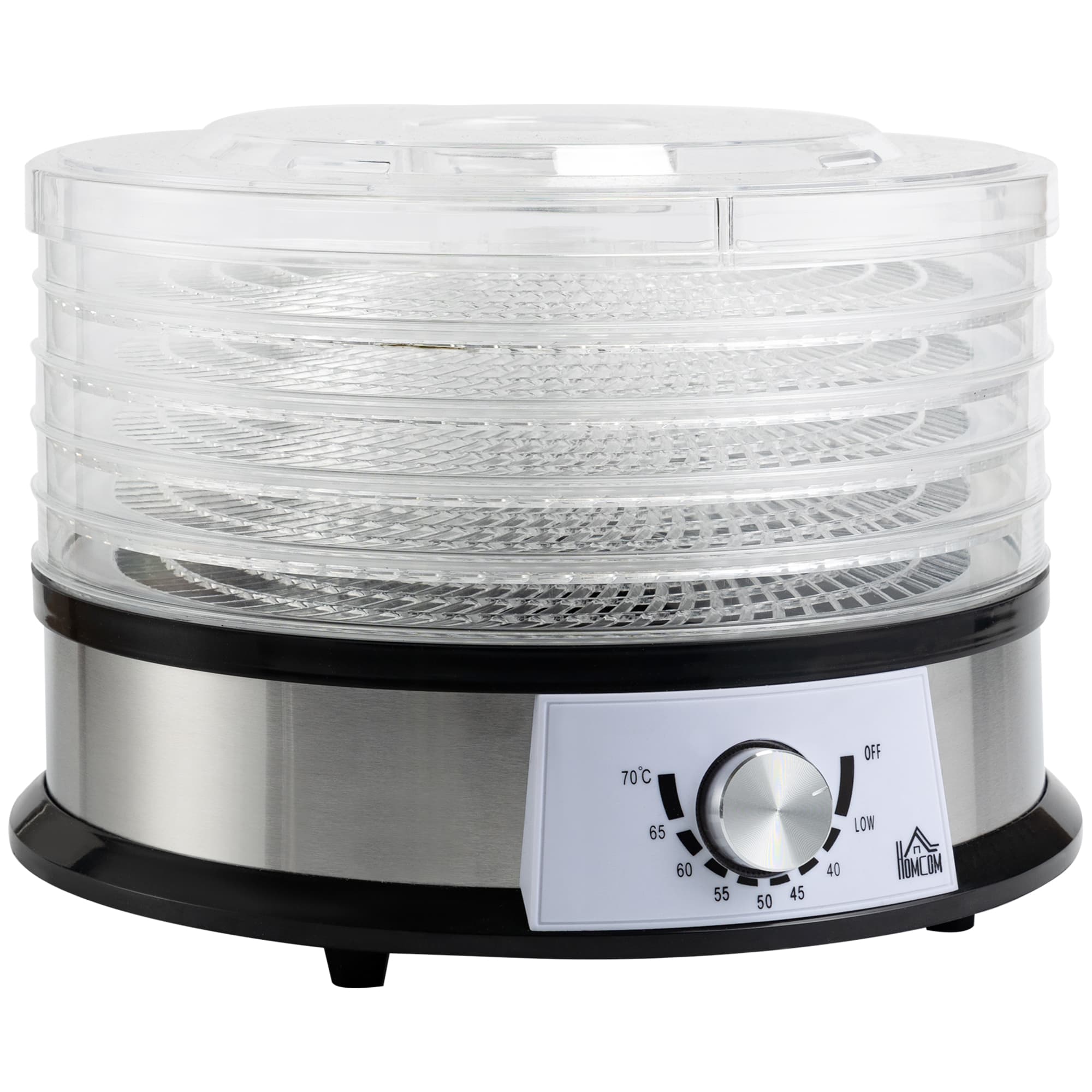 A Five-Tray Food Dehydrator with Adjustable Temperature and Even Airflow - image 6