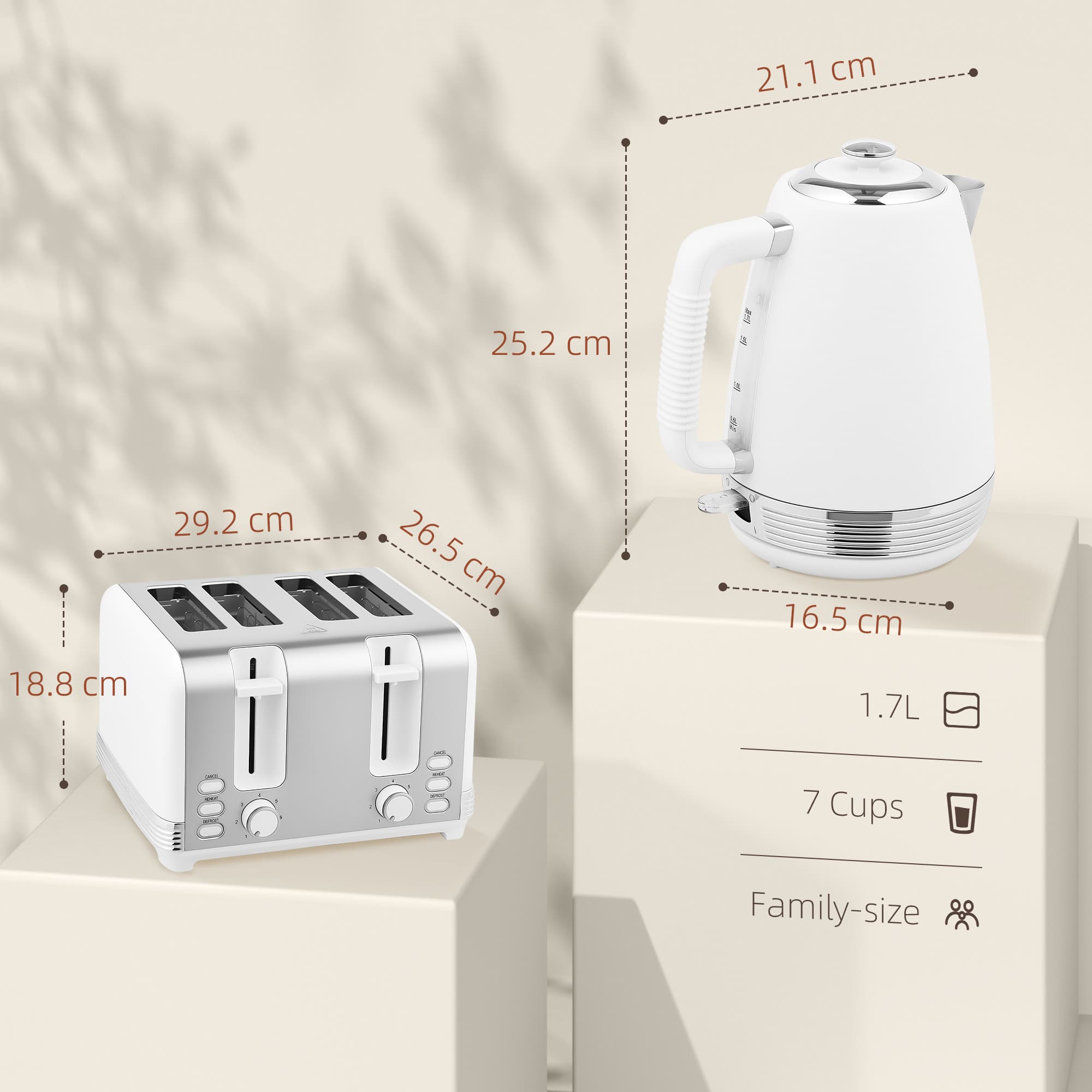 Transform Your Mornings with this Premium Kettle & Toaster Set - image 4