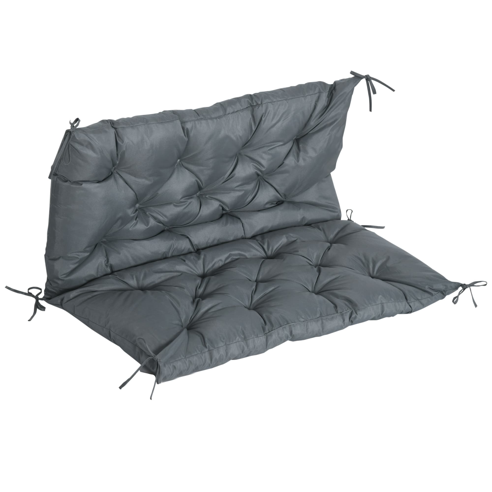 Make a two-seater bench more comfortable in dark grey - image 6