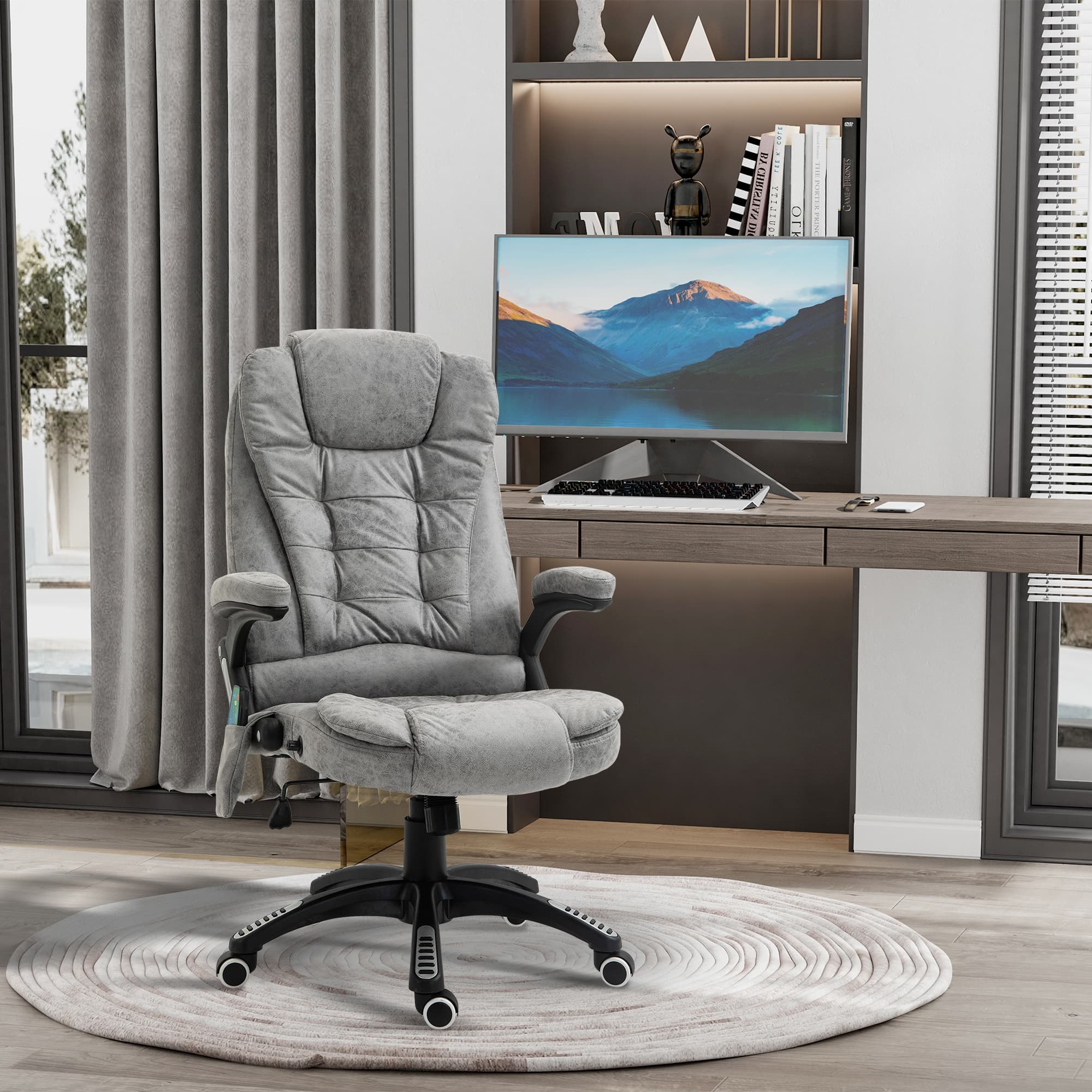 Transform Your Workday with this Heated Massage Office Chair - image 2