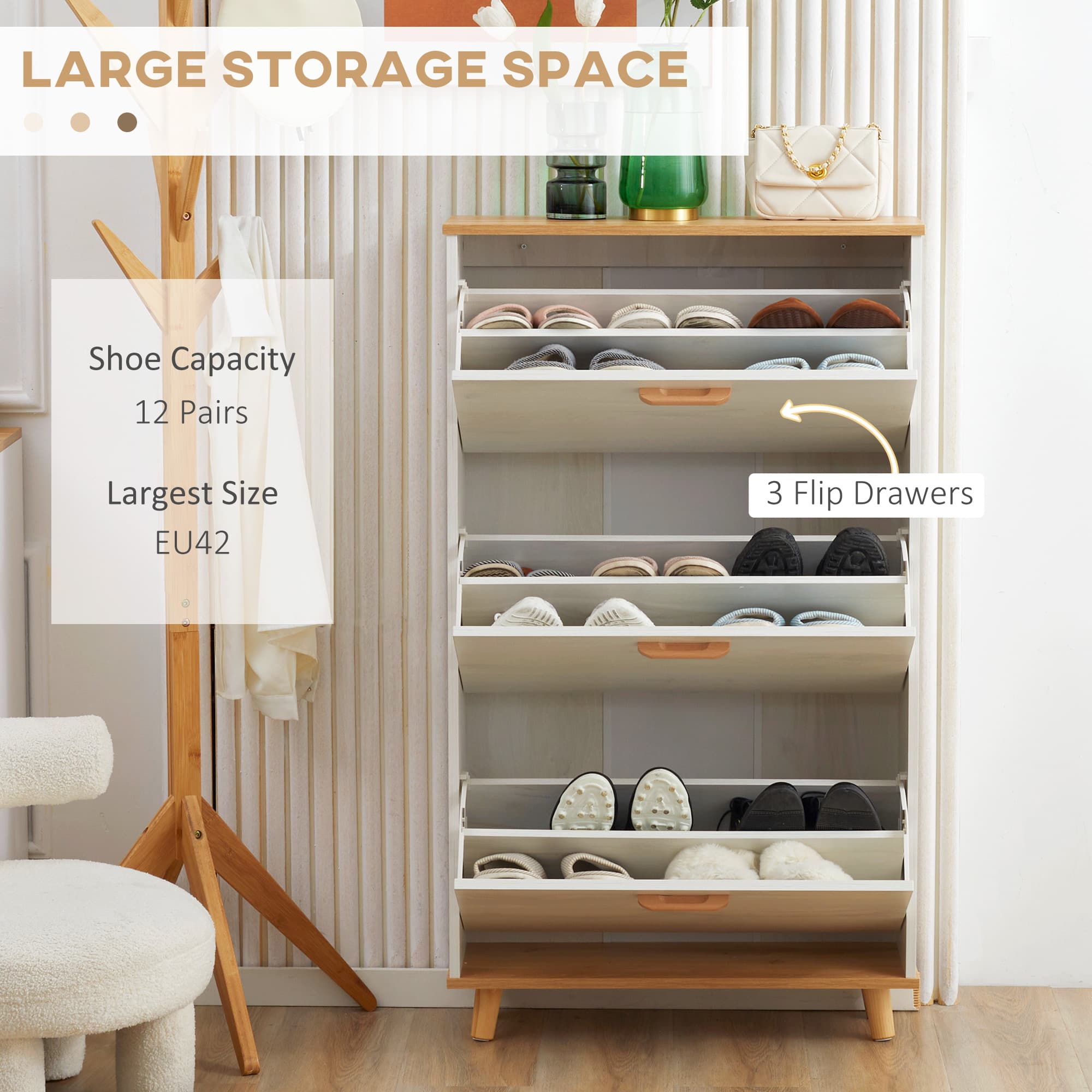 Transform Your Hallway With This Slim White Shoe Cabinet - image 5