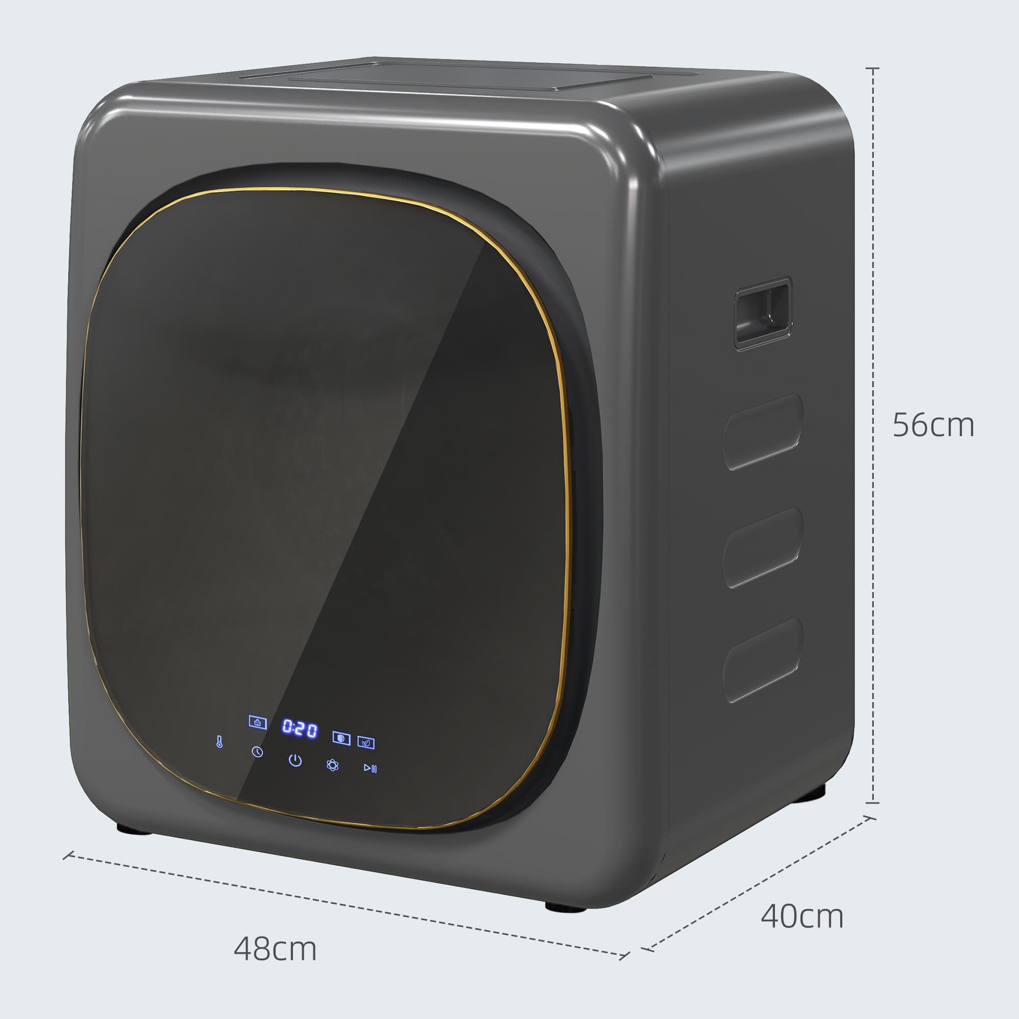 Compact 4kg Vented Tumble Dryer for Small Homes - image 7