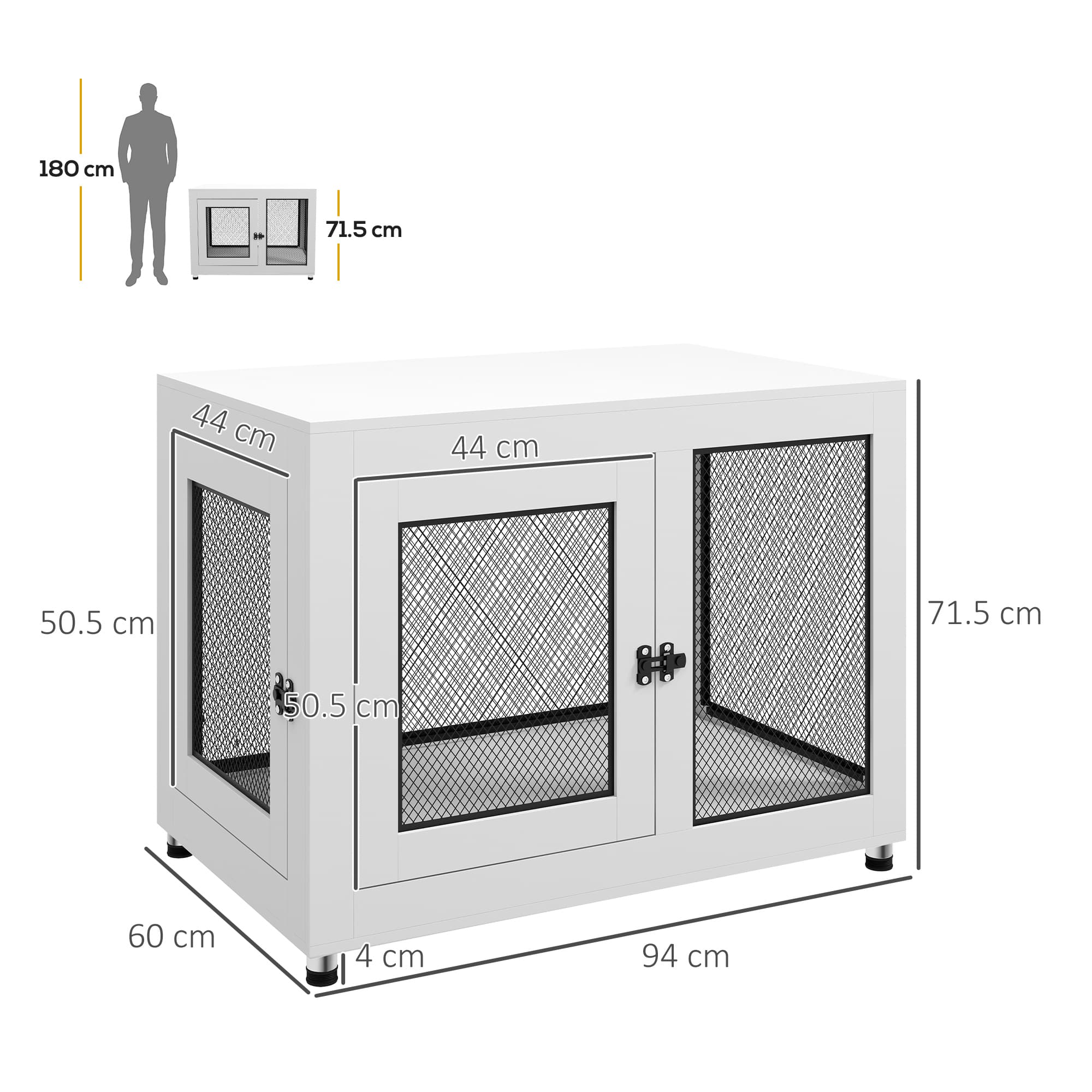 Transform Your Home With The PawHut 2-in-1 Dog Crate - image 5