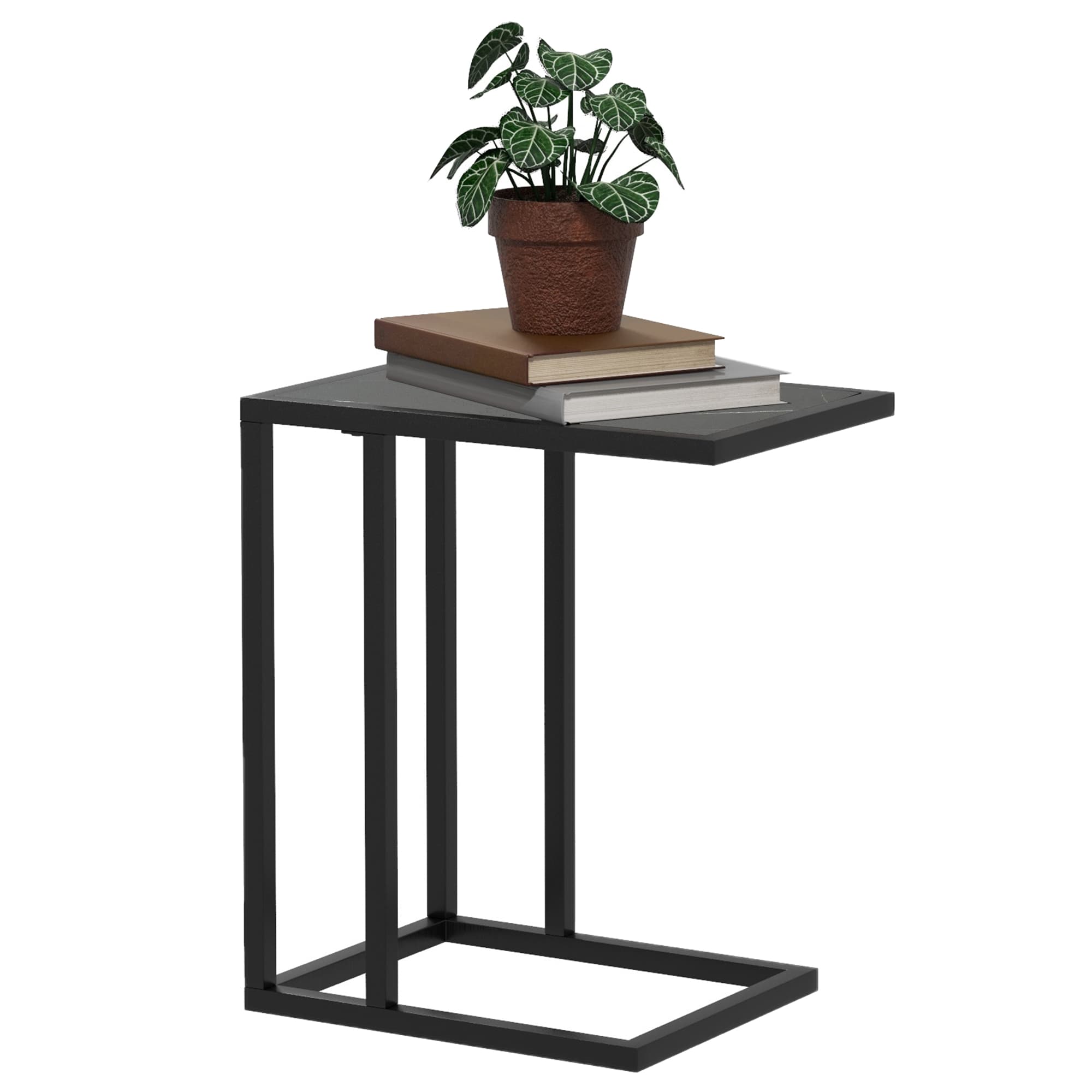 Slim C-Shaped Side Table for Sofas and Beds - image 6