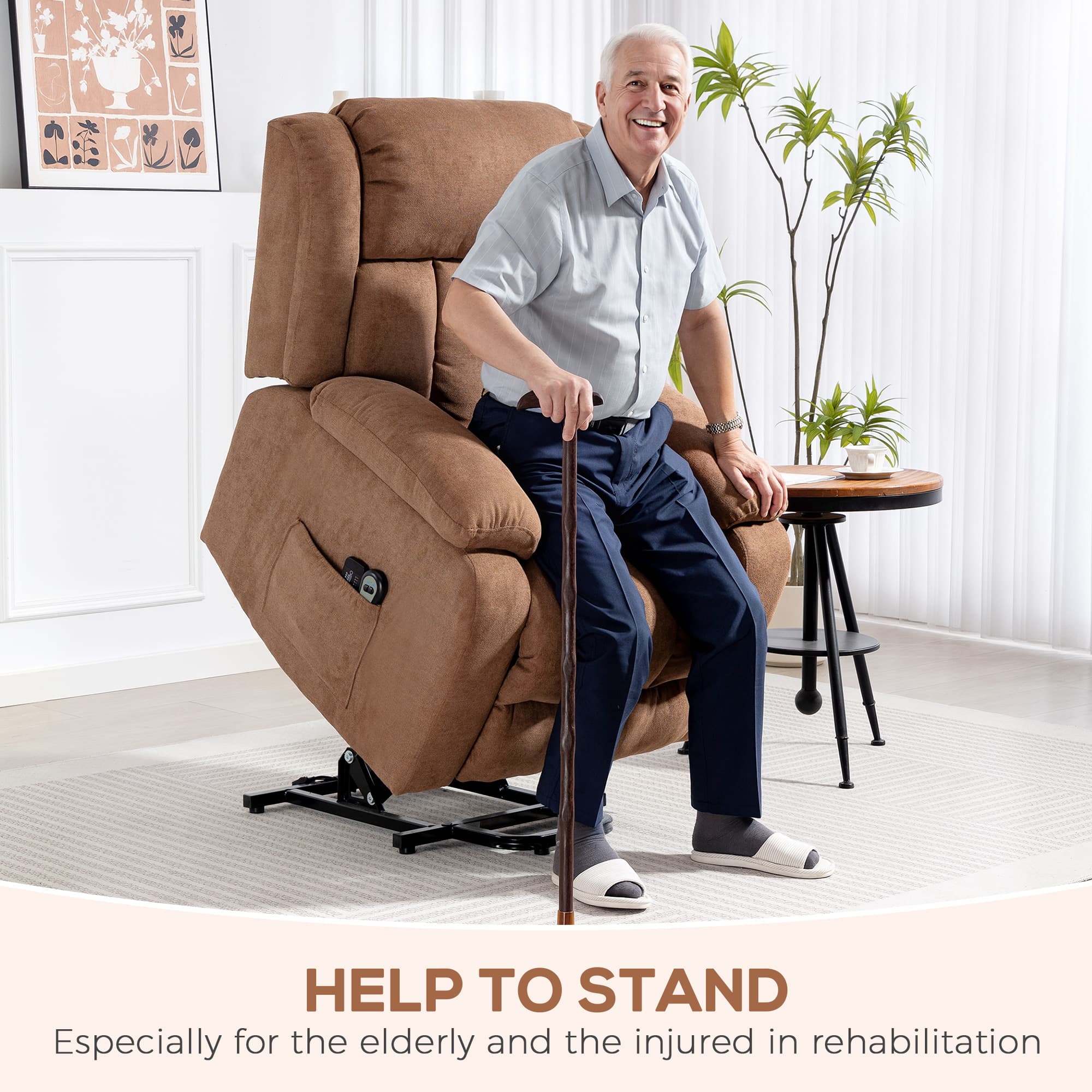Discover Effortless Comfort with this Power Lift Massage Recliner - image 2