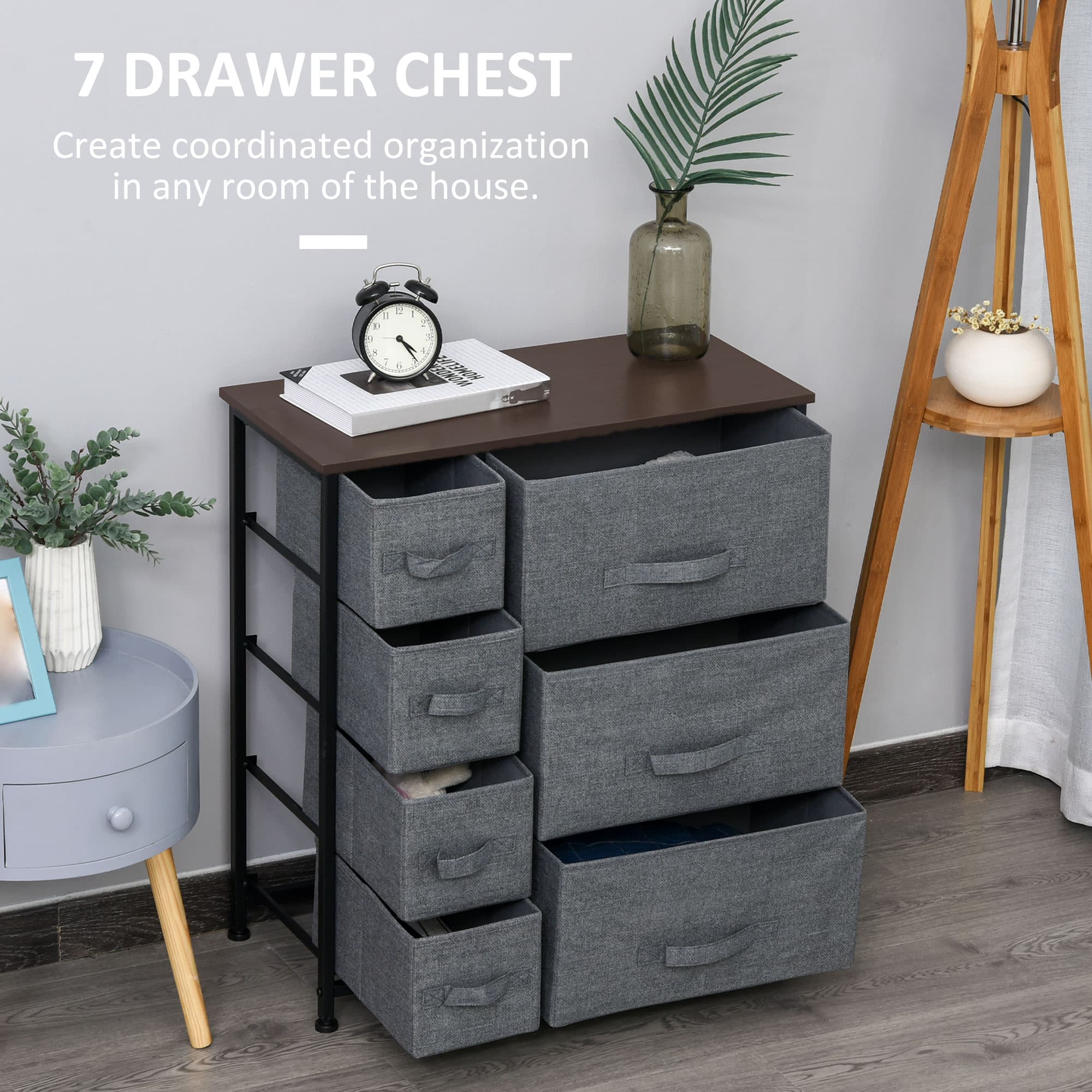 Organise Clothes with a 7 Drawer Fabric Chest - image 3