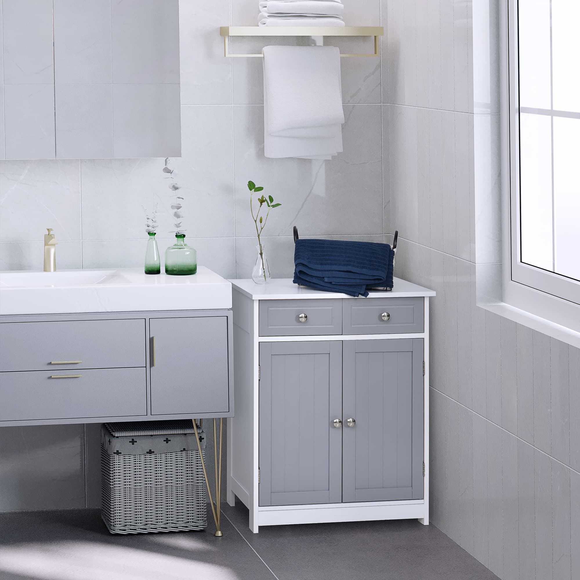 Transform Your Bathroom With This Classic Storage Cabinet - image 5