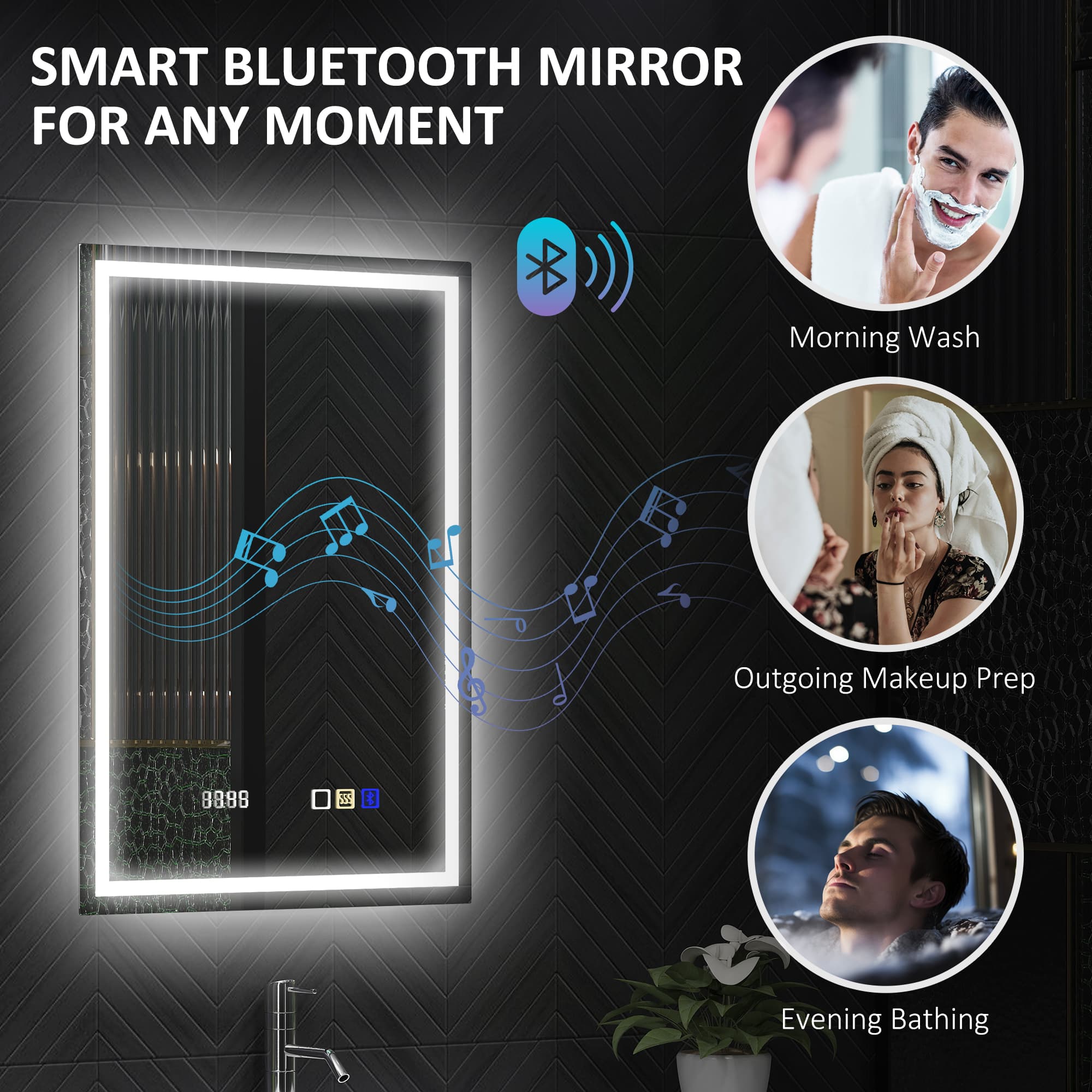 Transform Your Space with this Smart LED Bathroom Mirror - image 1
