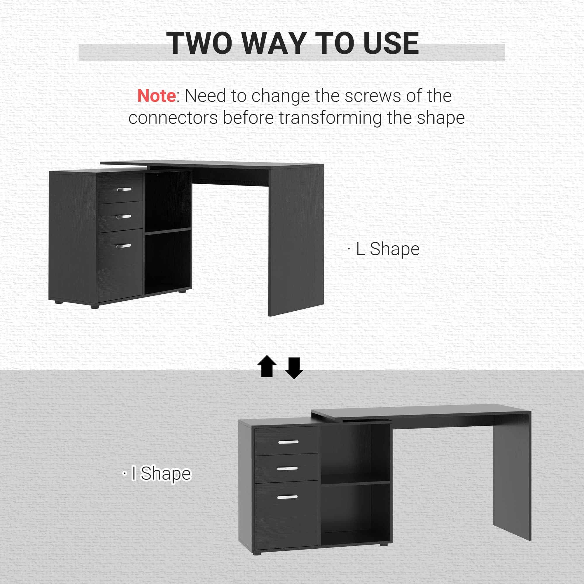 Transform Your Workspace with this Reversible L-Shaped Desk - image 2