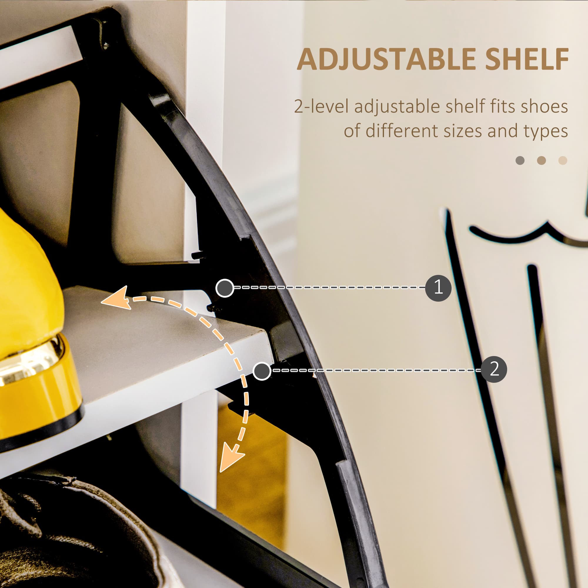 Transform Your Hallway with this Slim White Shoe Cabinet - image 1