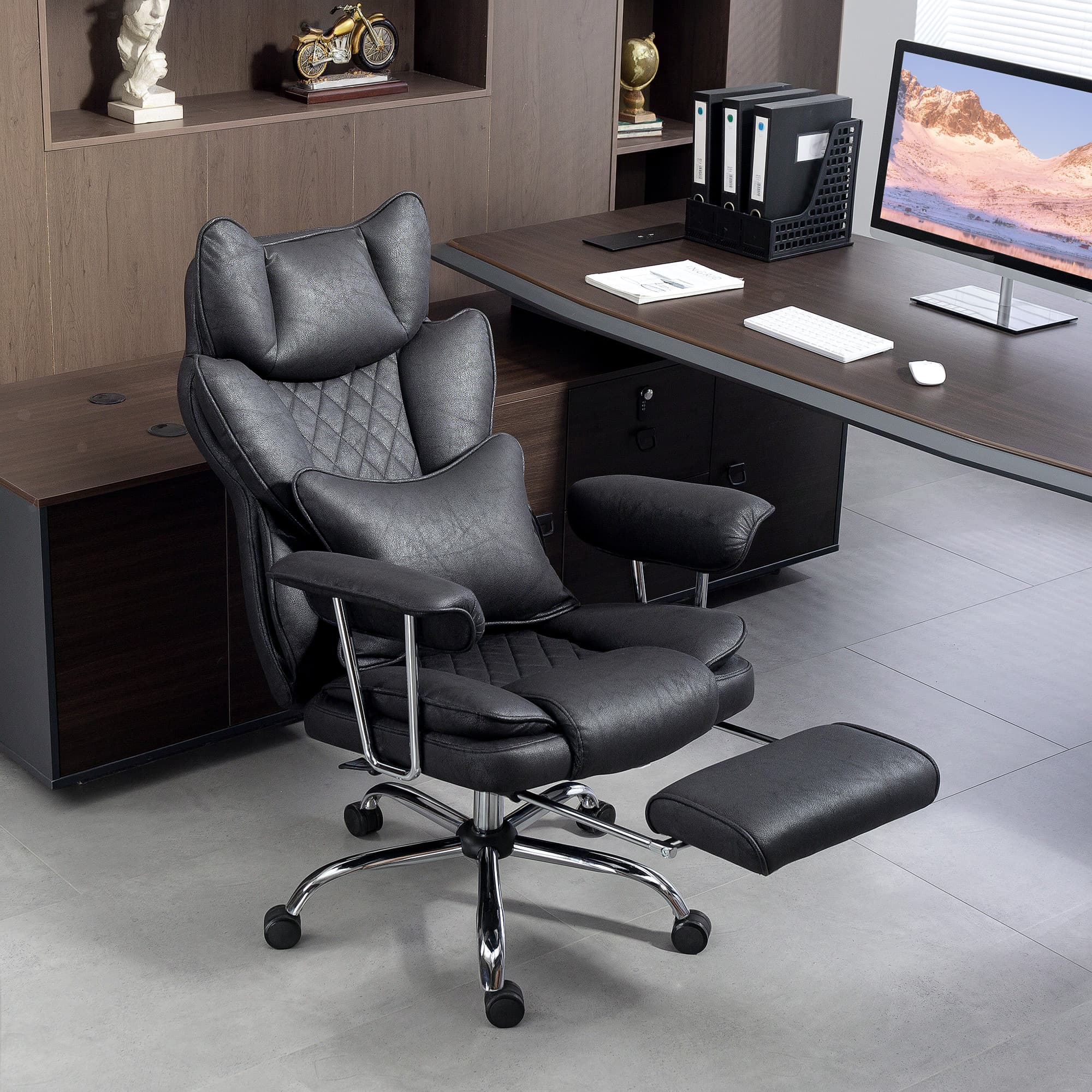 Transform Your Workspace with this Reclining Office Chair - image 2