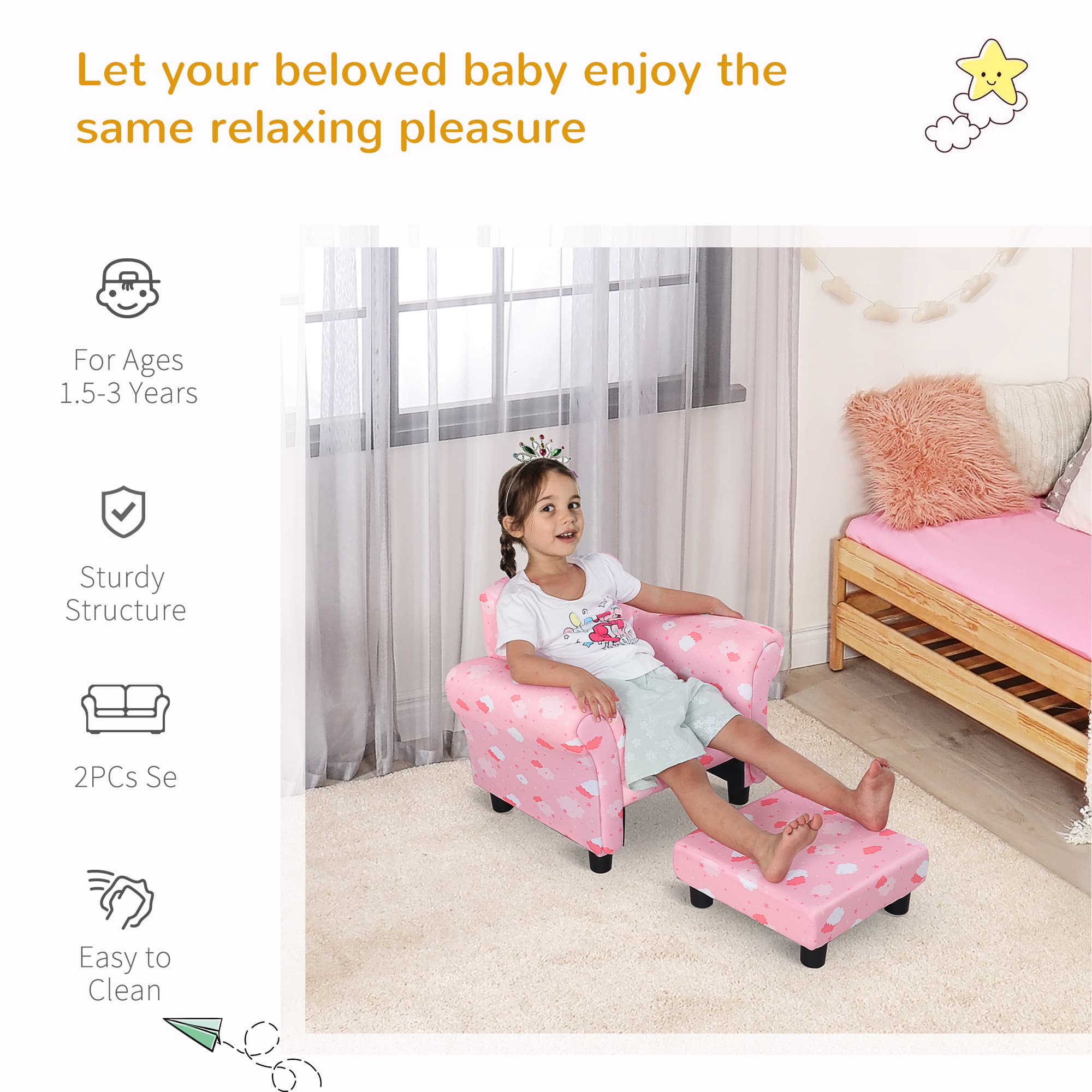 Transform Their Playroom with this Pink Toddler Armchair - image 2