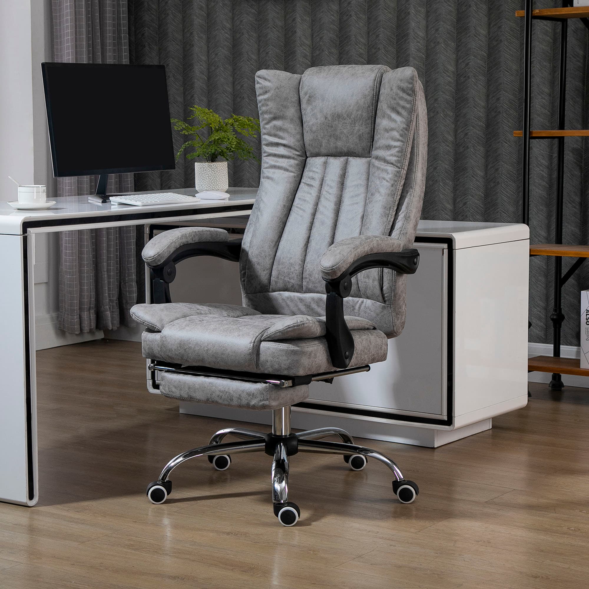 Transform Your Workday with the Vinsetto Reclining Desk Chair - image 2