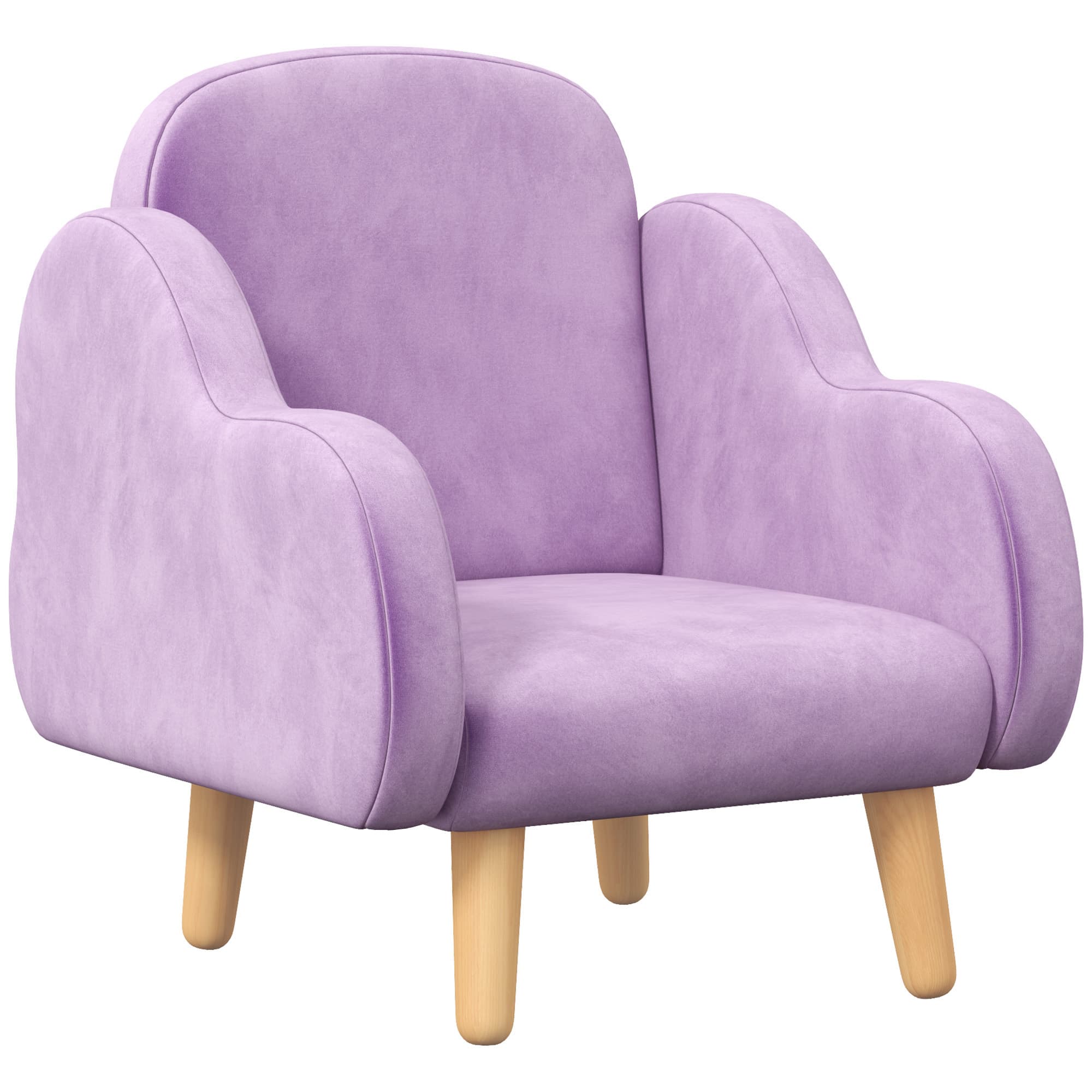 Transform Their Playtime with the ZONEKIZ Cloud Armchair - Purple