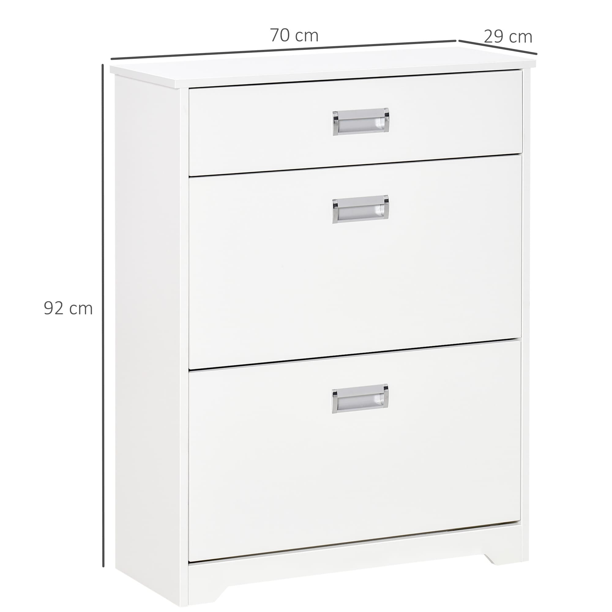 Transform Your Hallway With This Slim White Shoe Cabinet - image 2