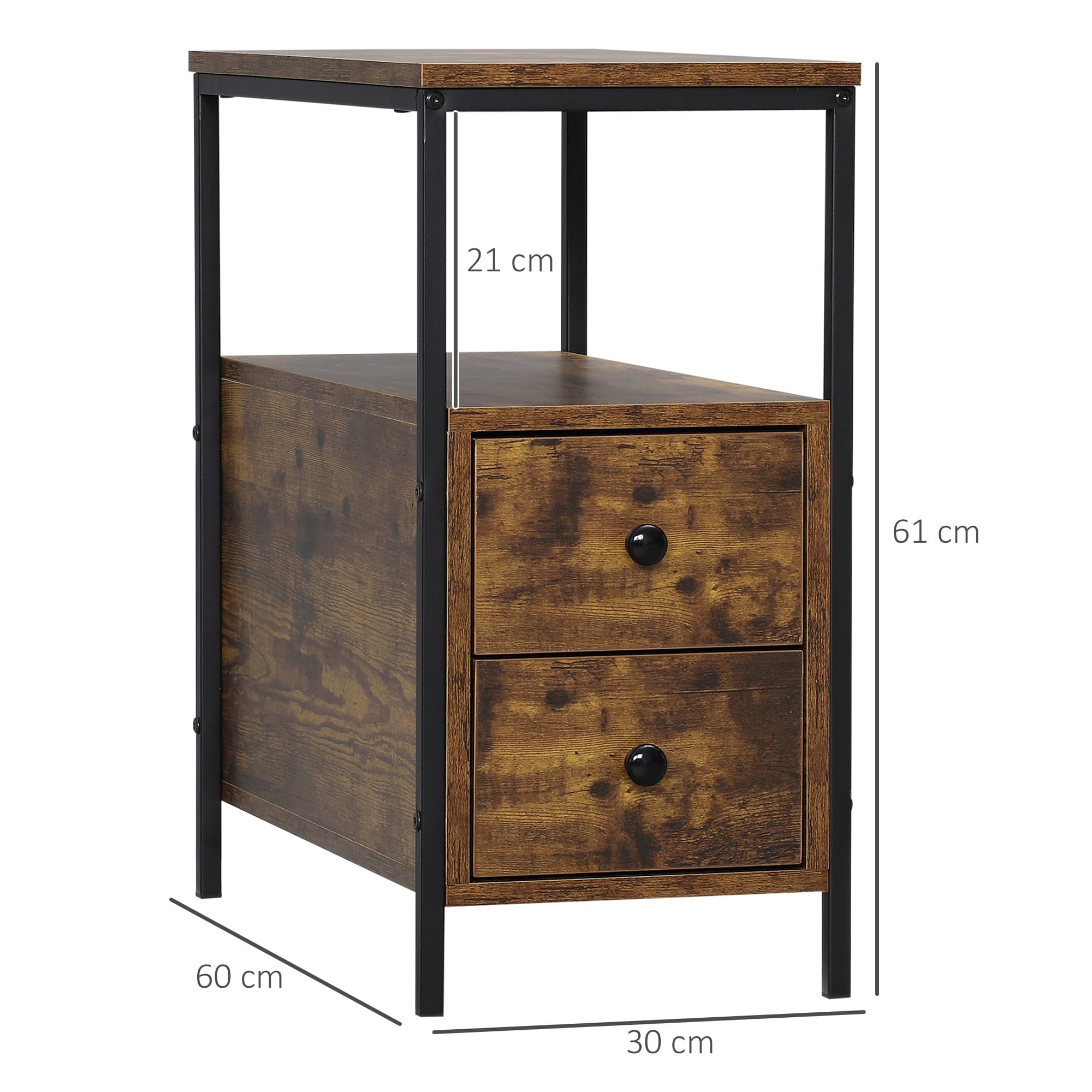 Transform Small Spaces with this Narrow Industrial Side Table - image 4
