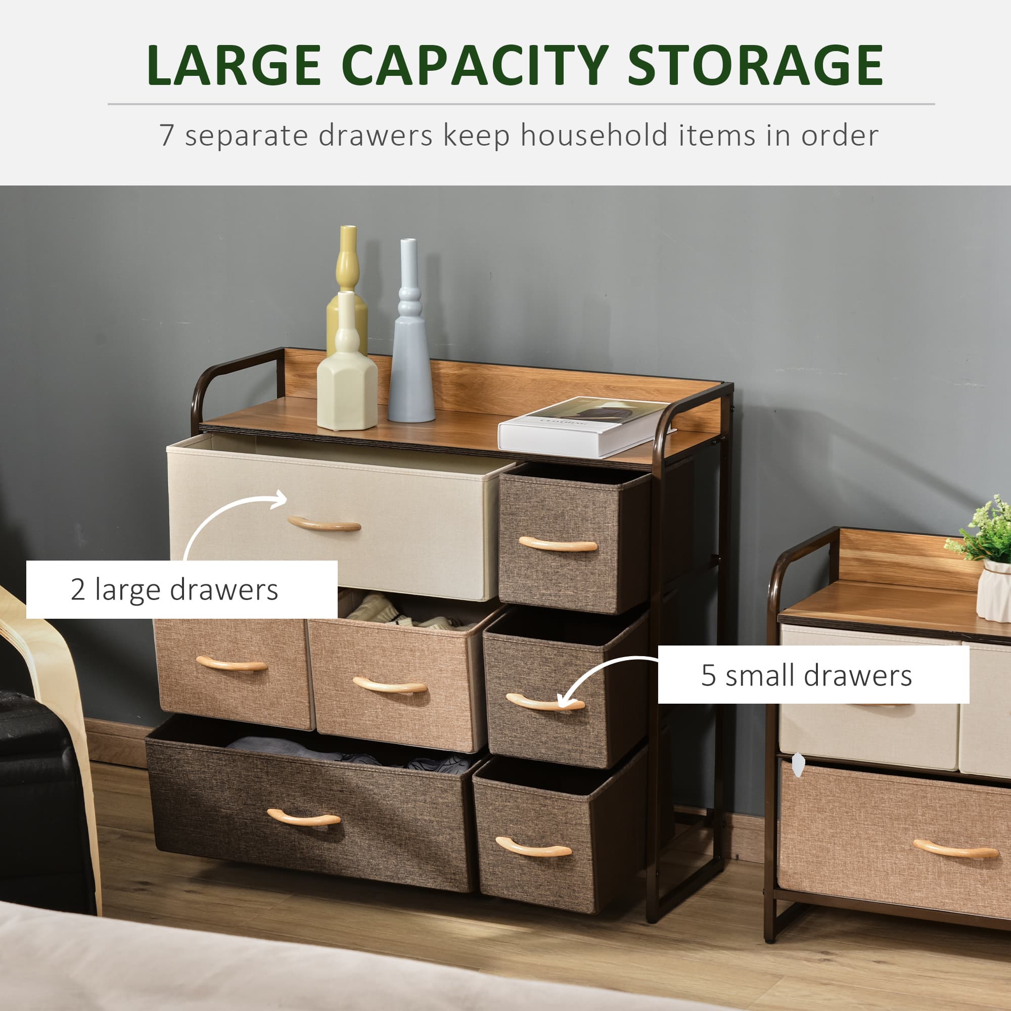 Transform Your Bedroom with this 7-Drawer Fabric Storage Unit - image 5
