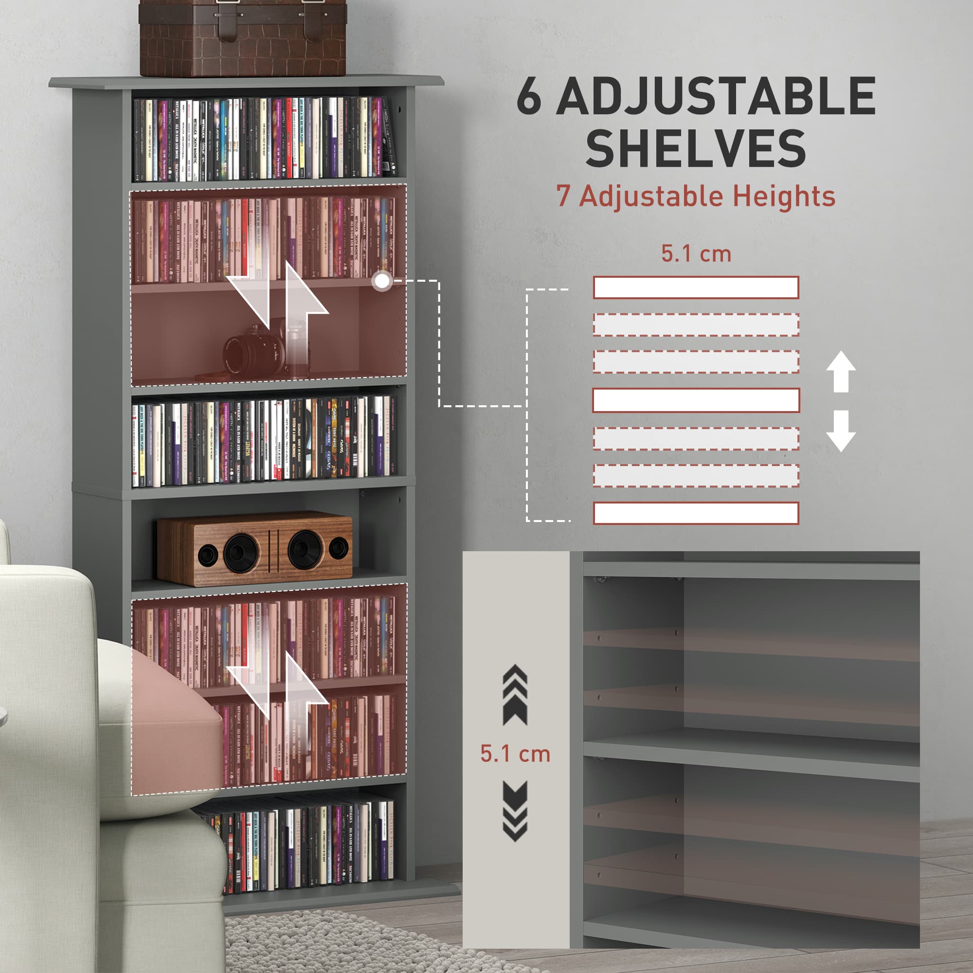 Your CD, DVD, and Blu-ray collection in one slim tower - image 9