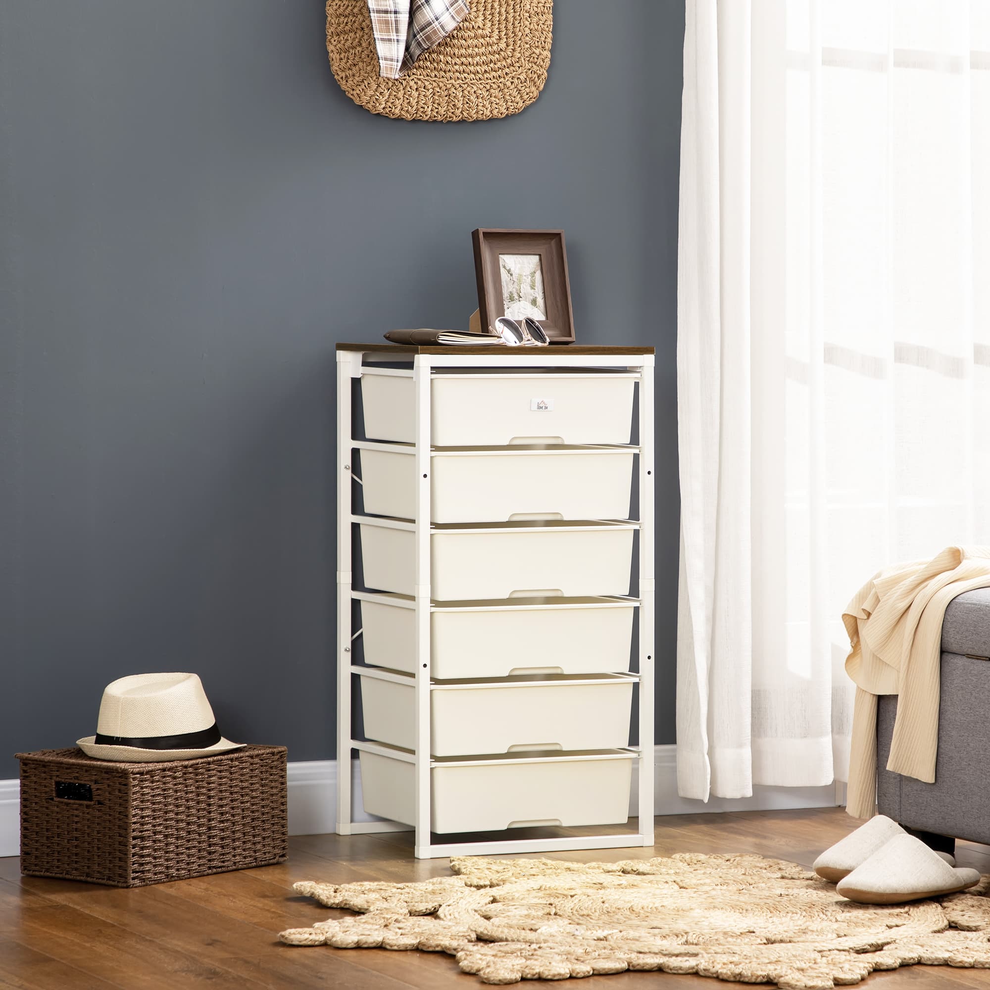Six-Drawer Storage Unit for Bedroom or Spare Room - image 8