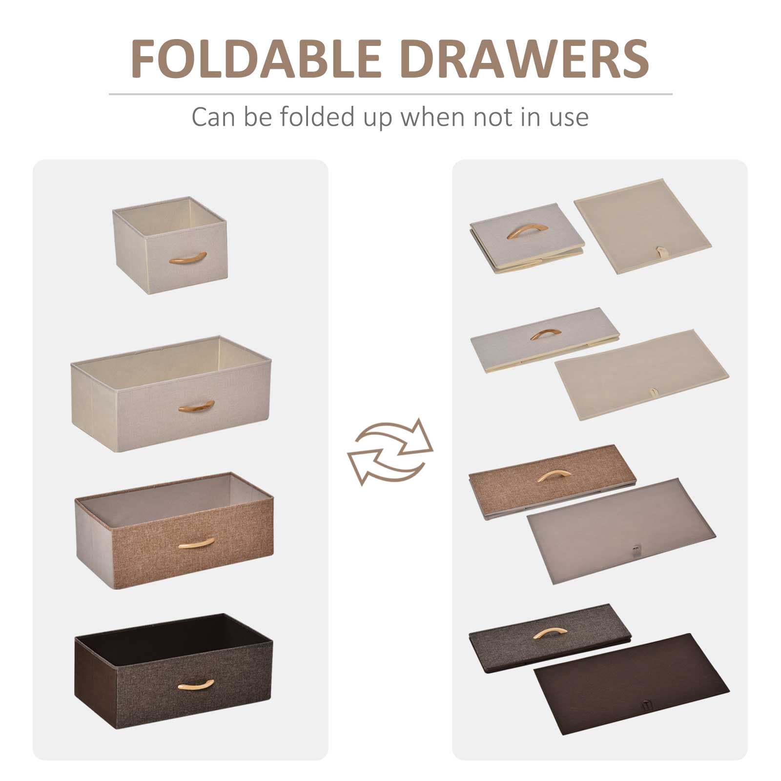 Effortless Bedroom Storage: 5-Drawer Fabric Dresser Tower - image 3