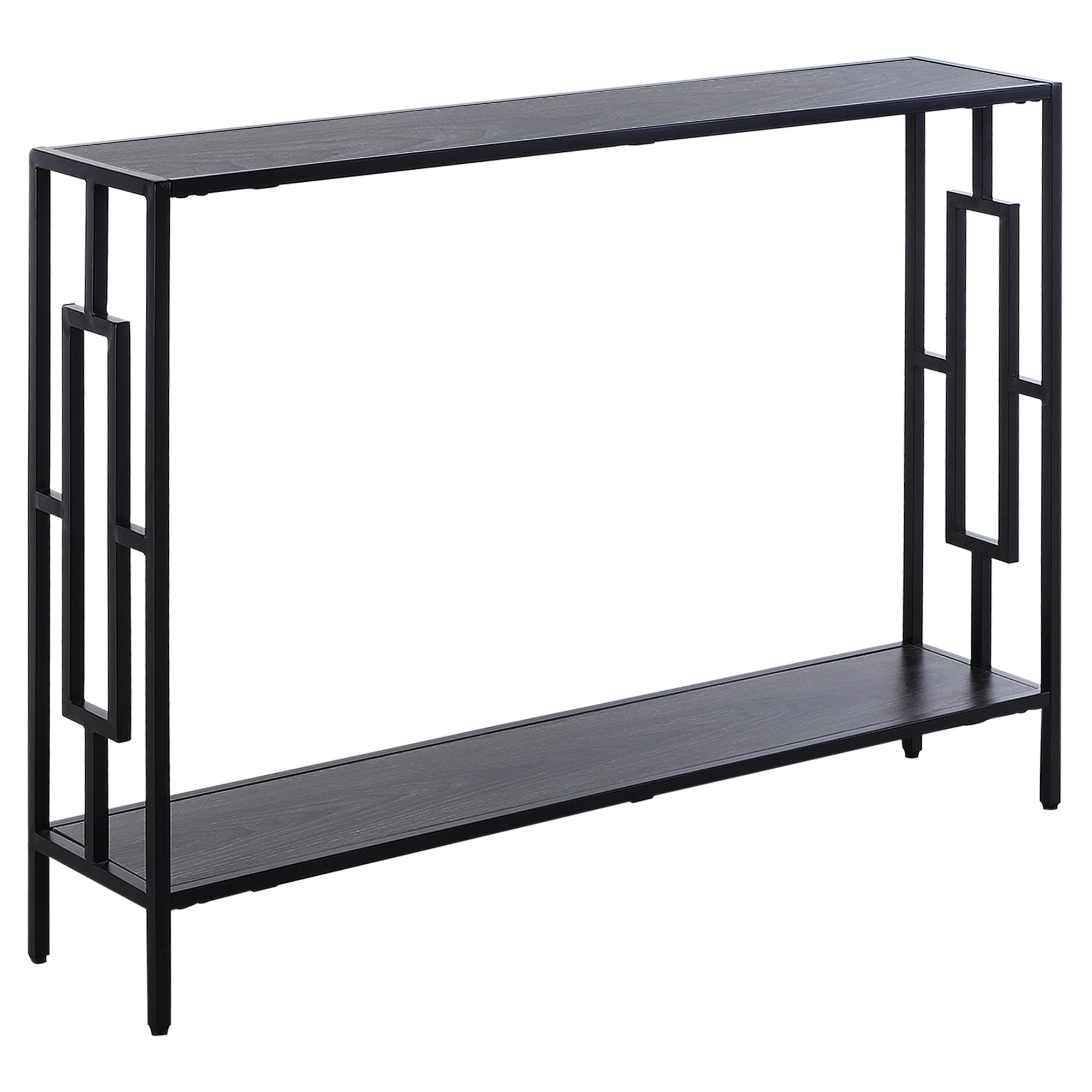 Transform Your Hallway With This Narrow Industrial Console Table - Grey