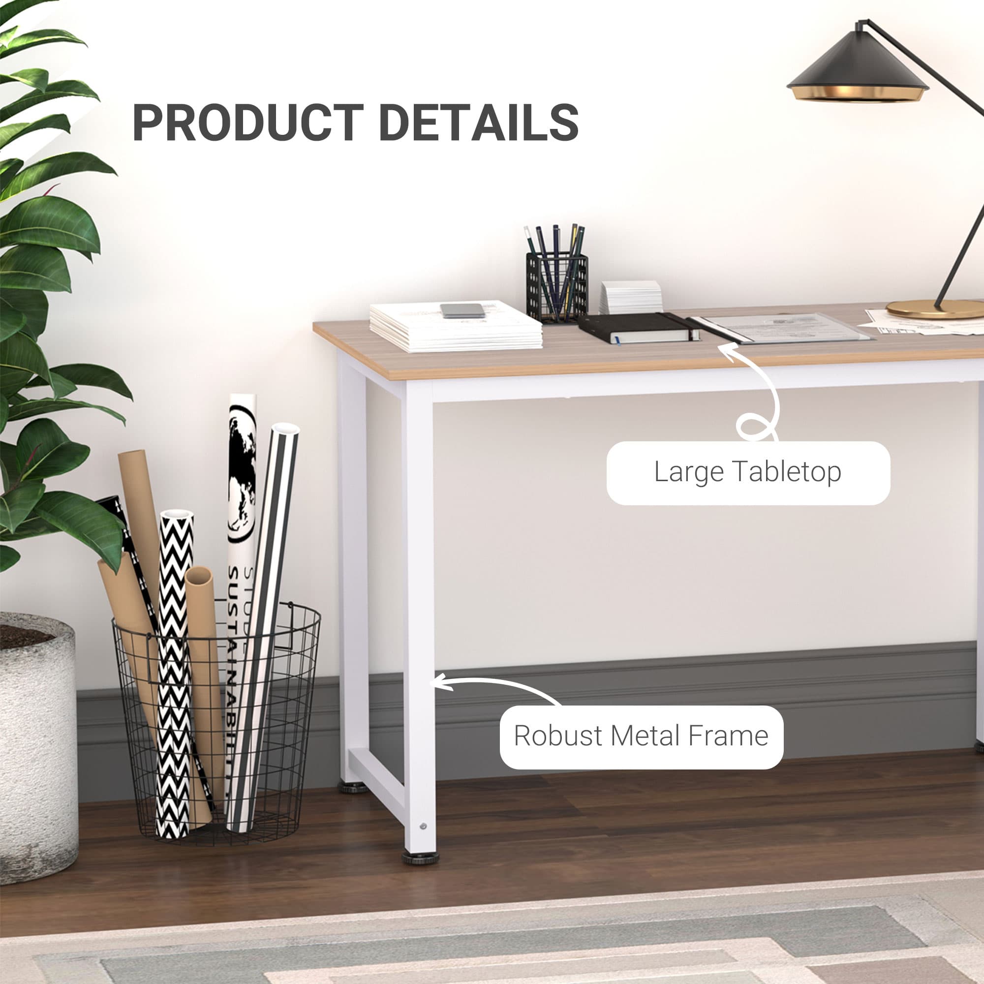 Transform Your Workspace with this Minimalist 120cm Desk - image 5