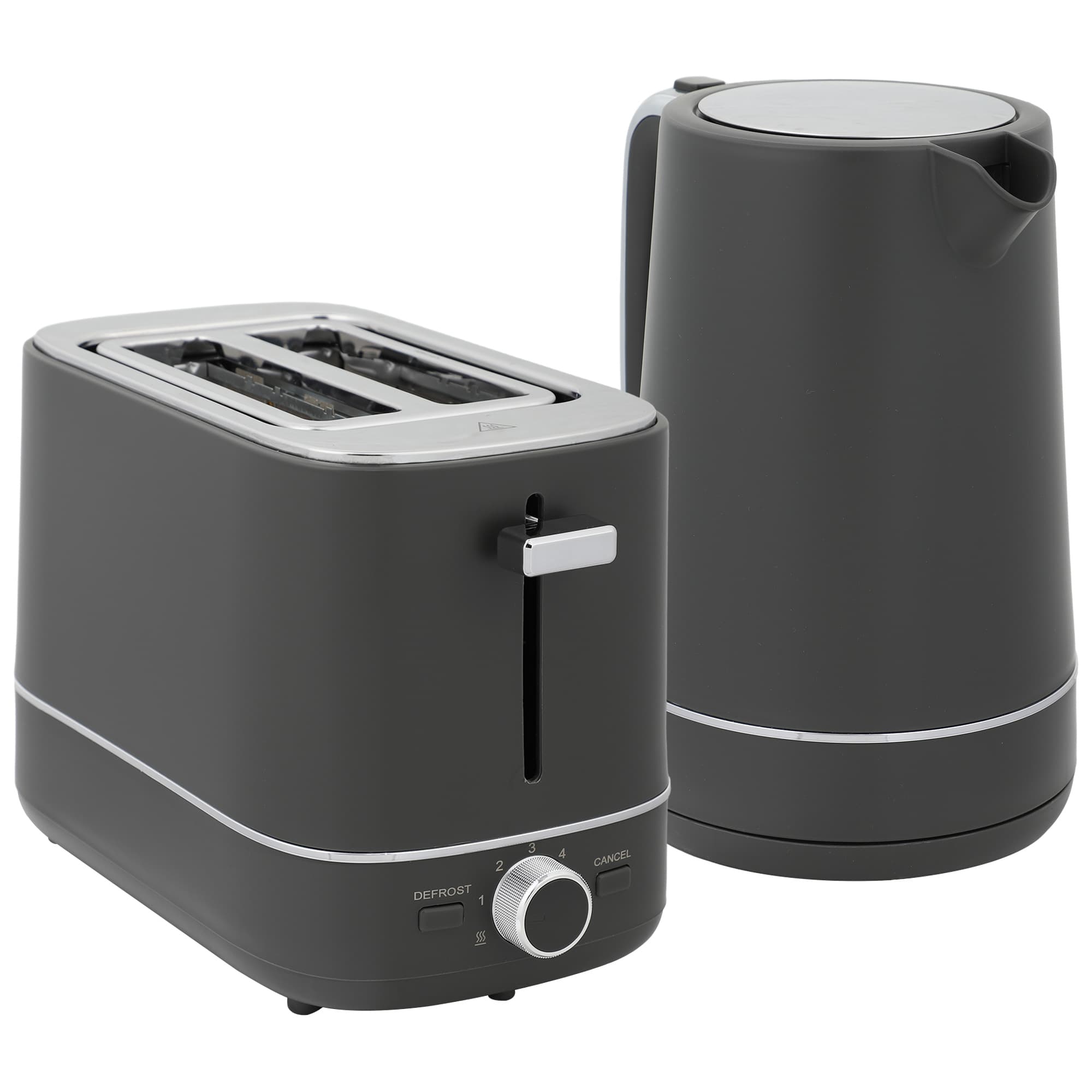 Grey Kettle and Toaster Set for Everyday Breakfasts - image 9