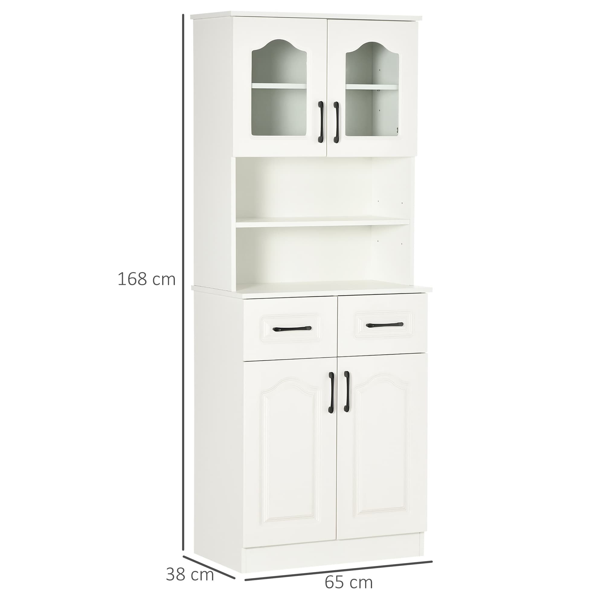 Transform Your Space with this White Freestanding Cupboard - image 4