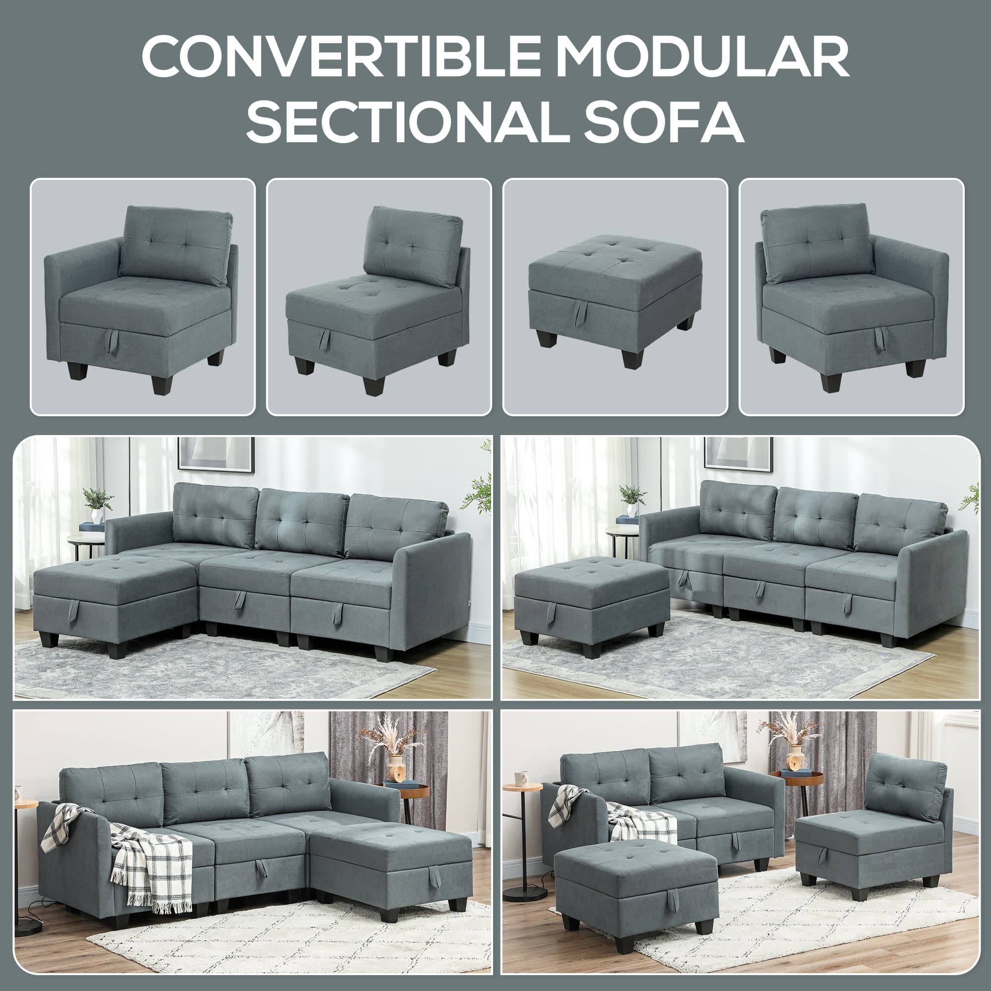 Transform Your Lounge With This Modular Storage Sofa - image 1