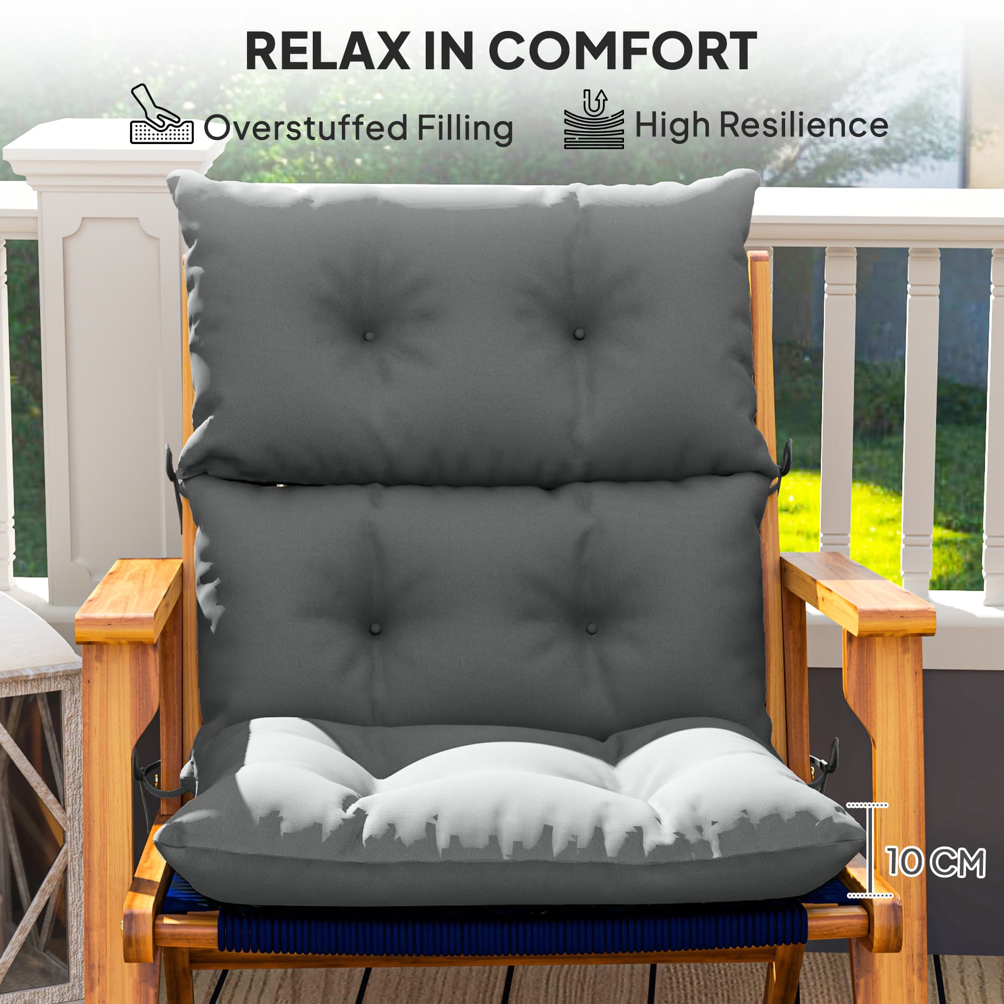 Transform Your Rocking Chair with this 10cm Thick Cushion - image 4