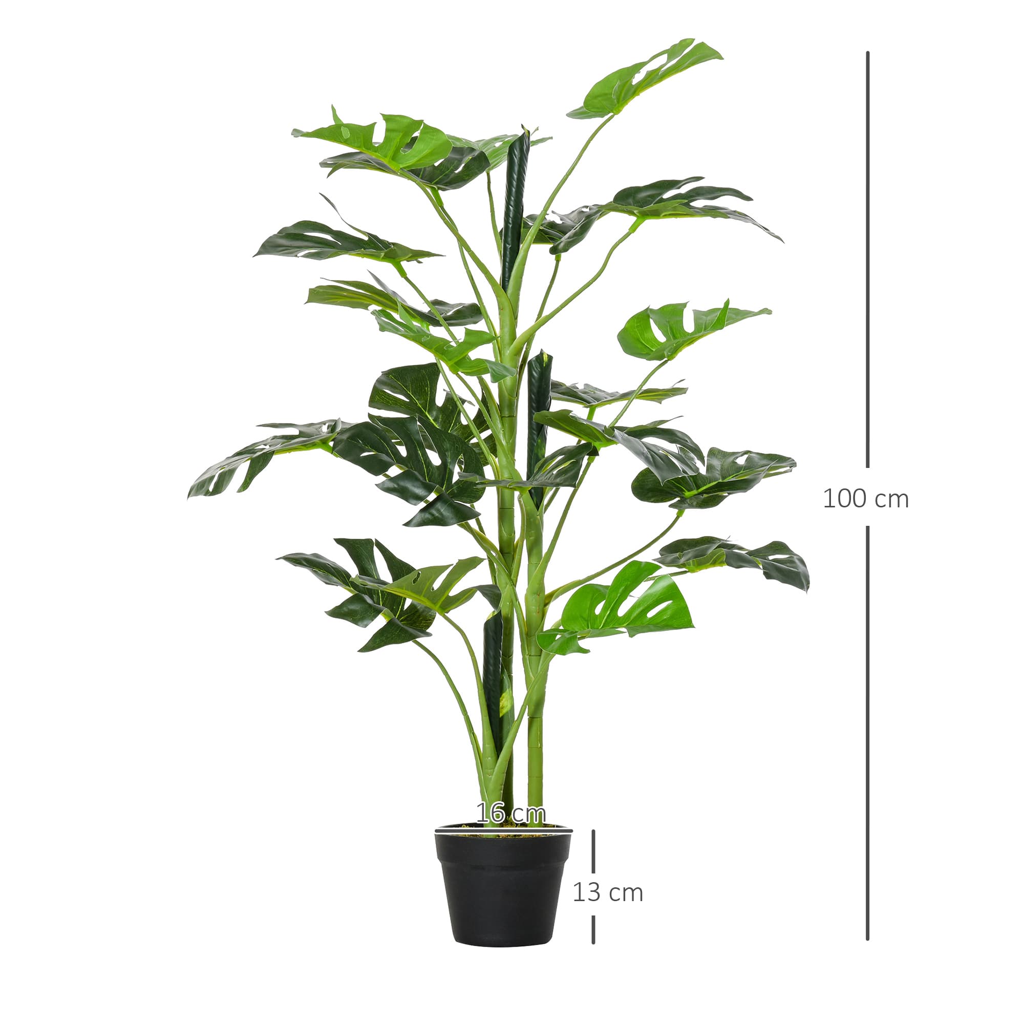 Two Artificial Monstera Plants for Effortless Year-Round Greenery - image 5