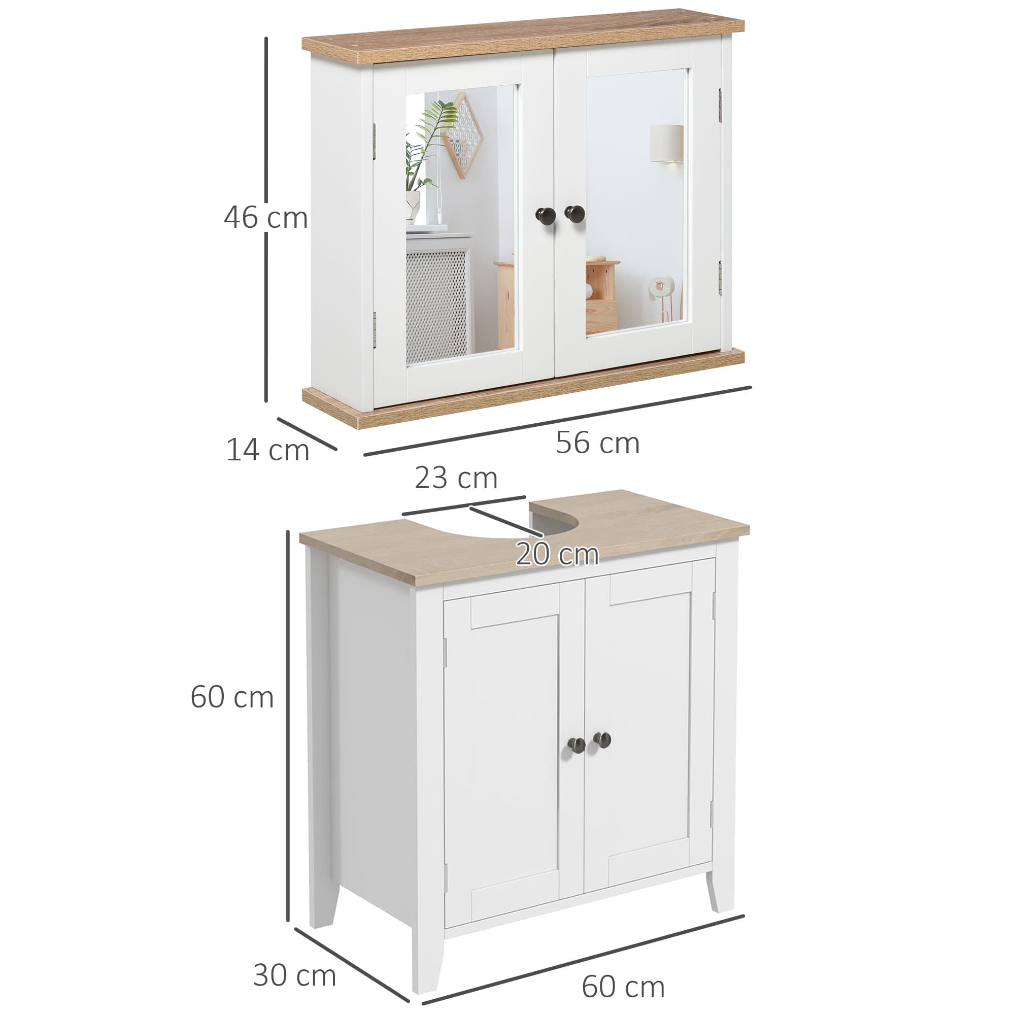 Transform Your Space with the Kleankin Bathroom Furniture Set - image 1