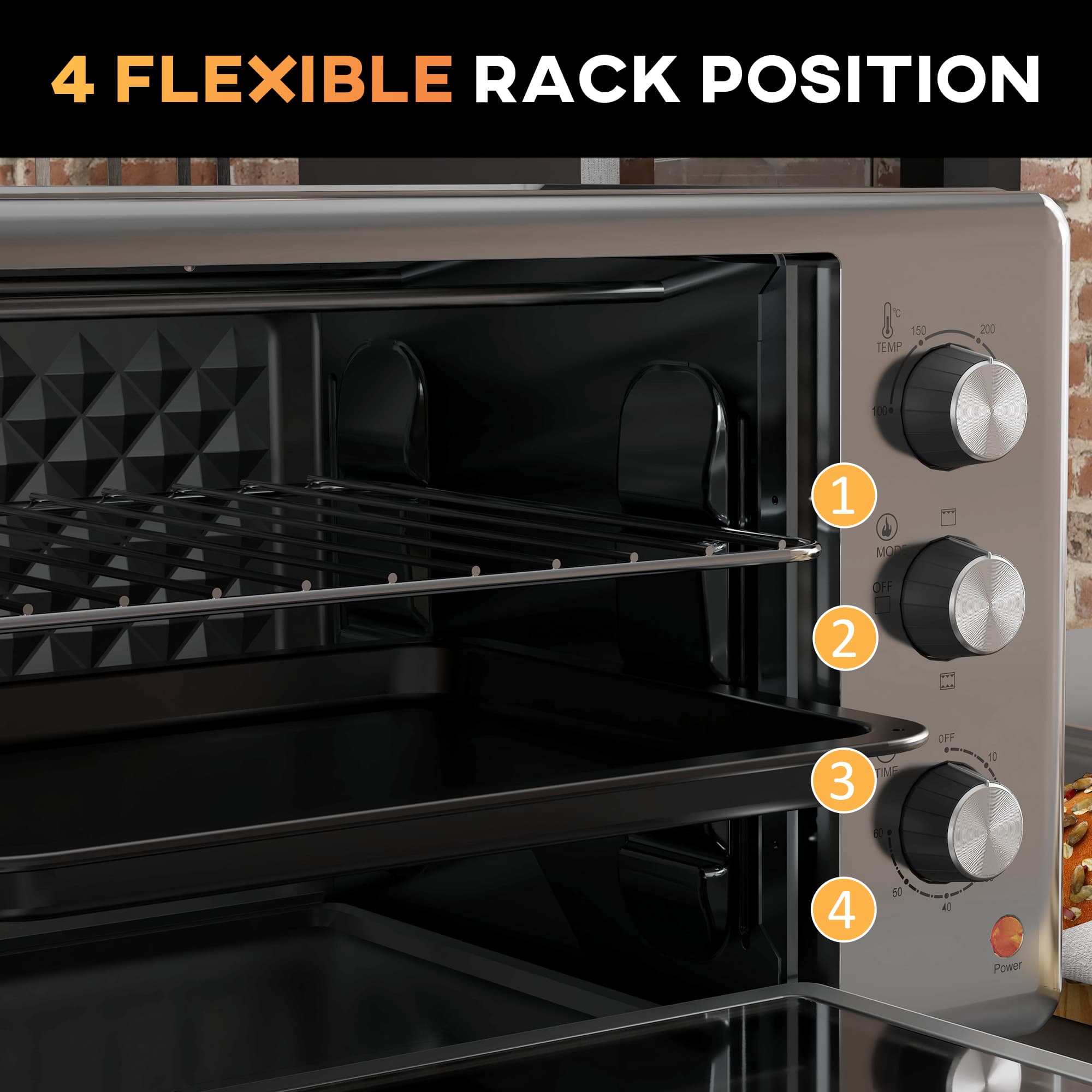 Premium 30L Mini Electric Oven for Effortless Cooking - image 3