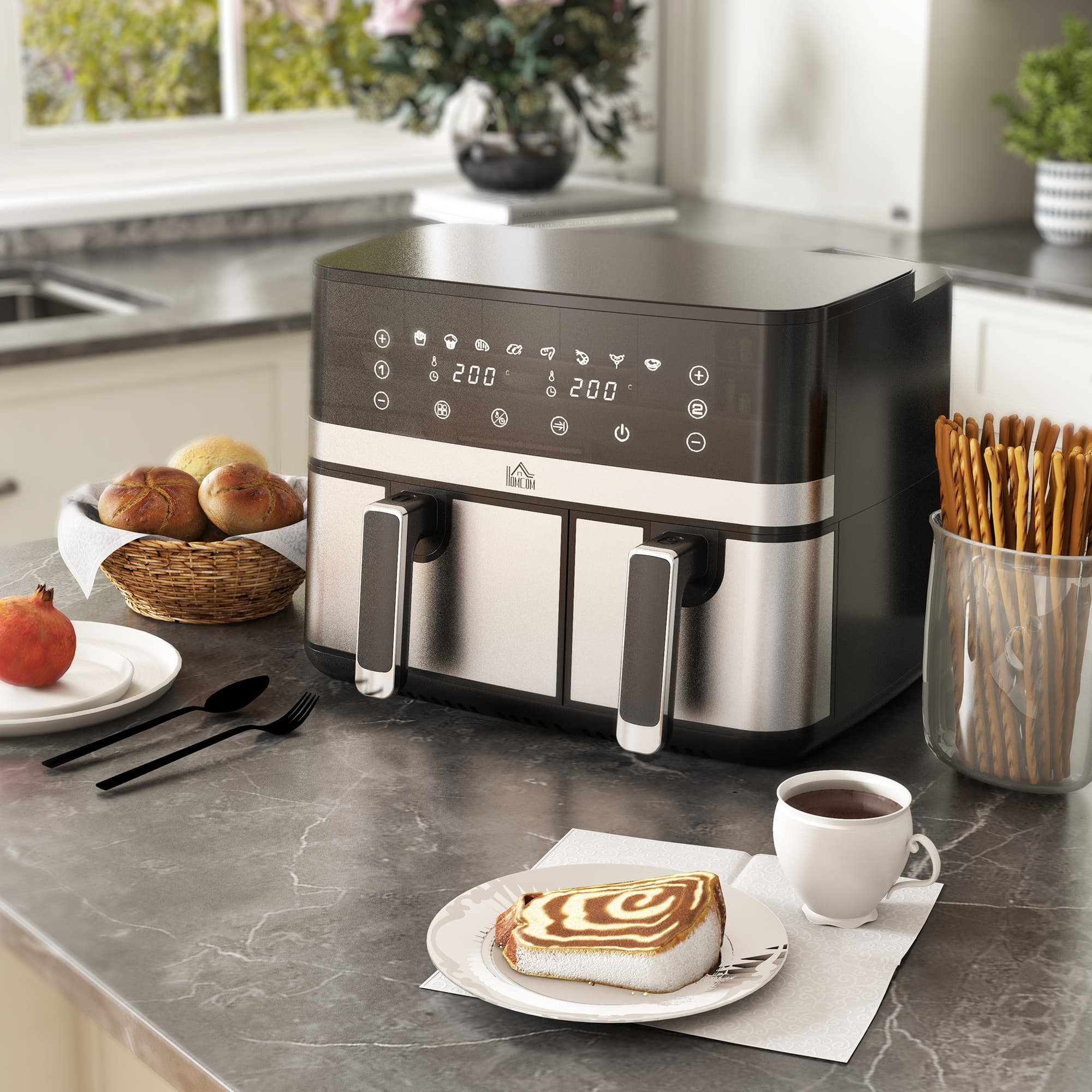 Transform Your Meals with the 8.5L Dual Basket Air Fryer - image 5