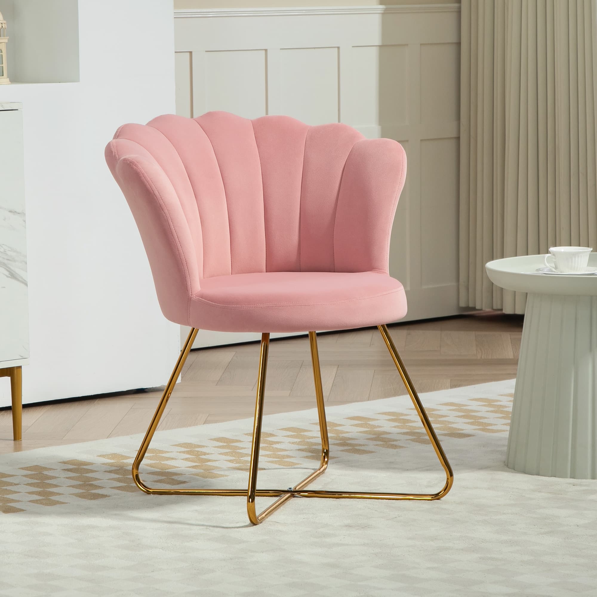 Transform Your Space with the Pink Lotus Accent Chair - image 4