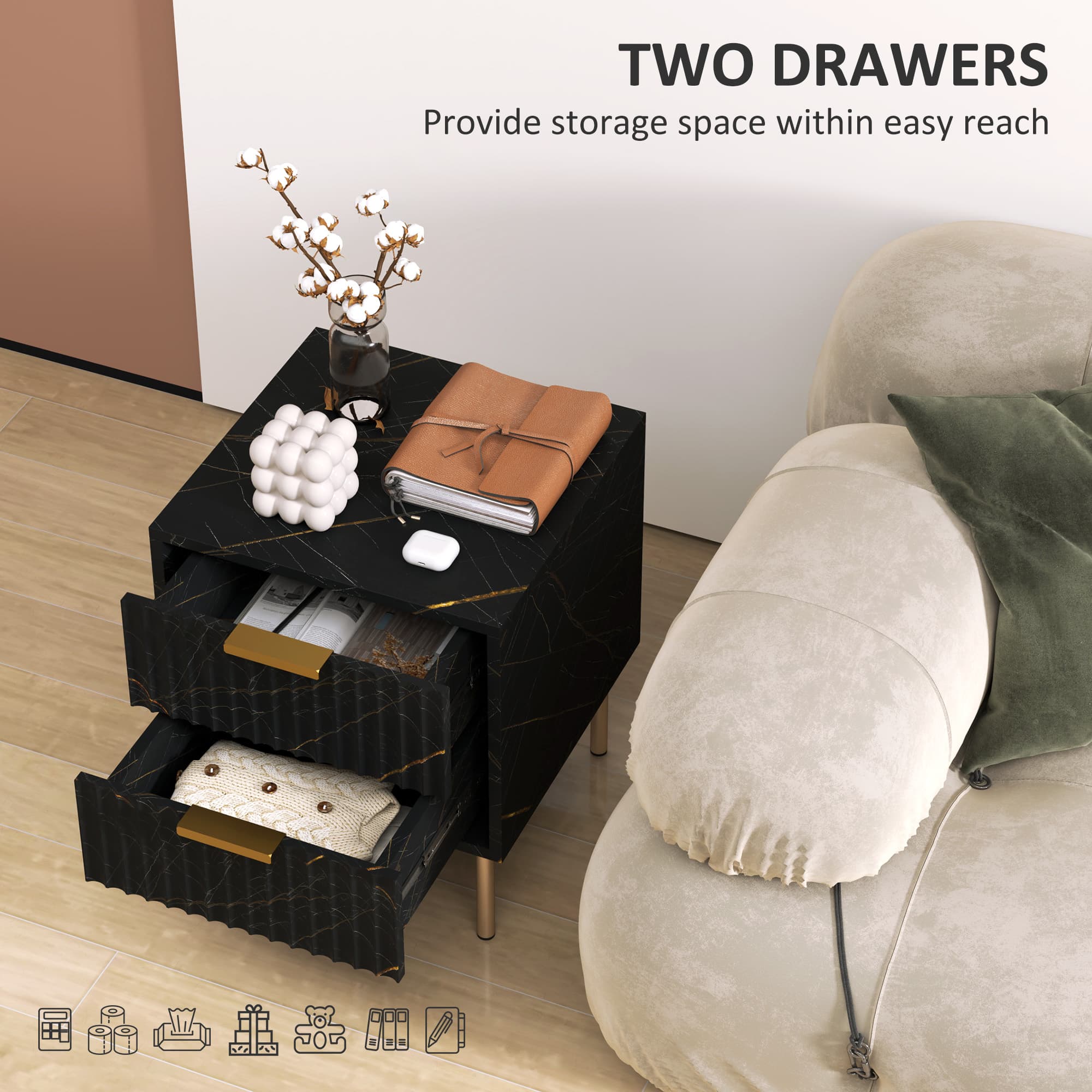 A Statement Bedside Table that Lifts Modern Bedrooms - image 2