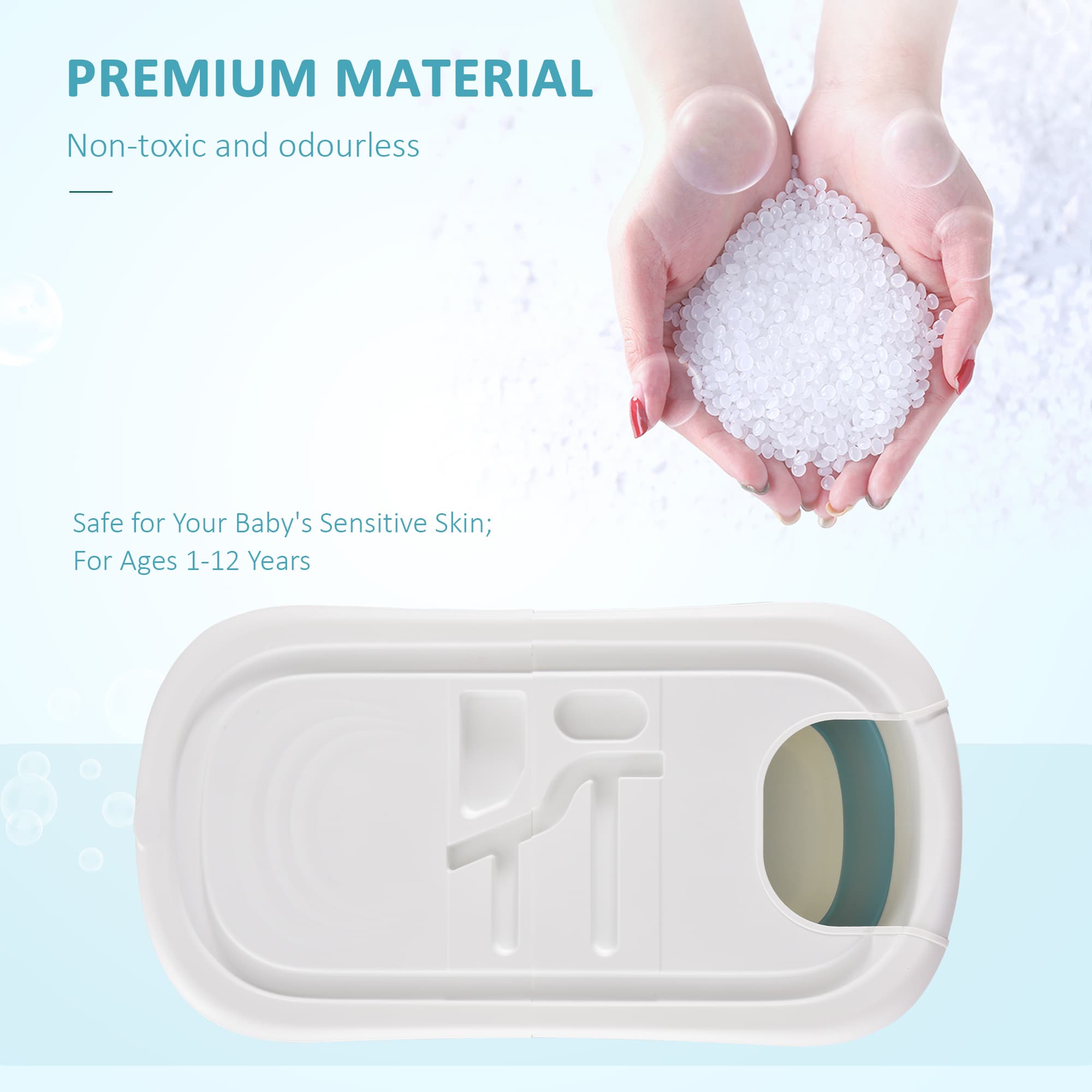 Transform Bath Time with this Large Foldable Kids Tub - image 3