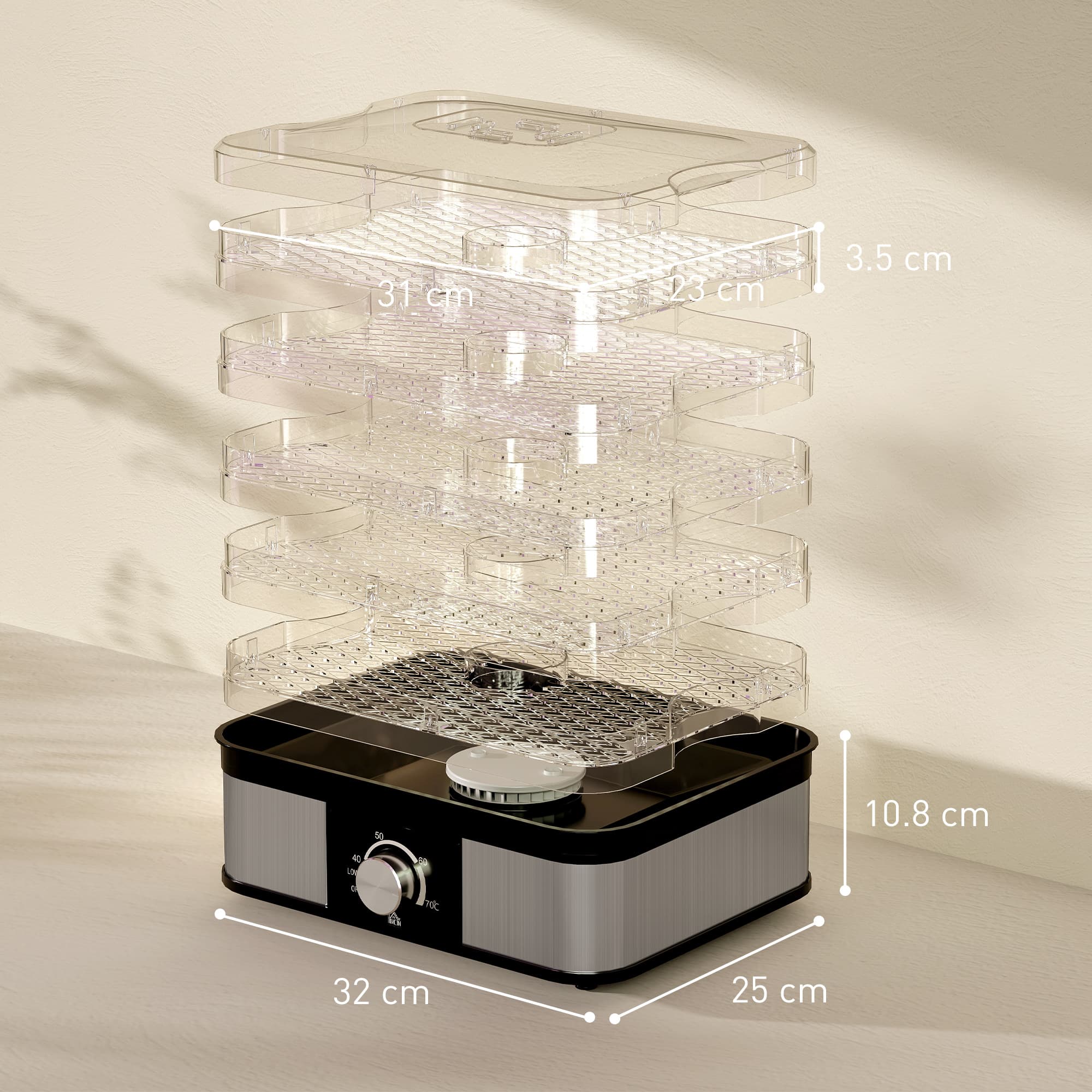5 Tier Food Dehydrator for Fruit, Jerky and Treats - image 10