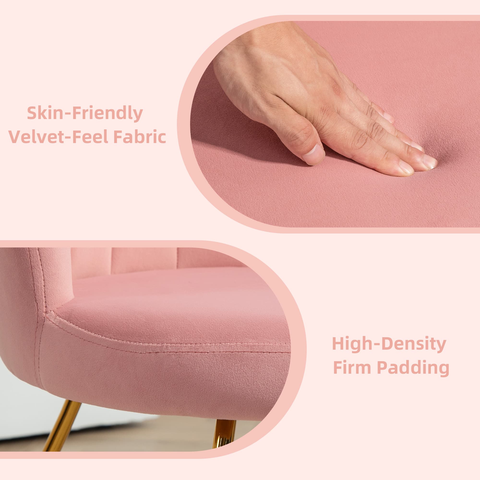 Transform Your Space with the Pink Lotus Accent Chair - image 3