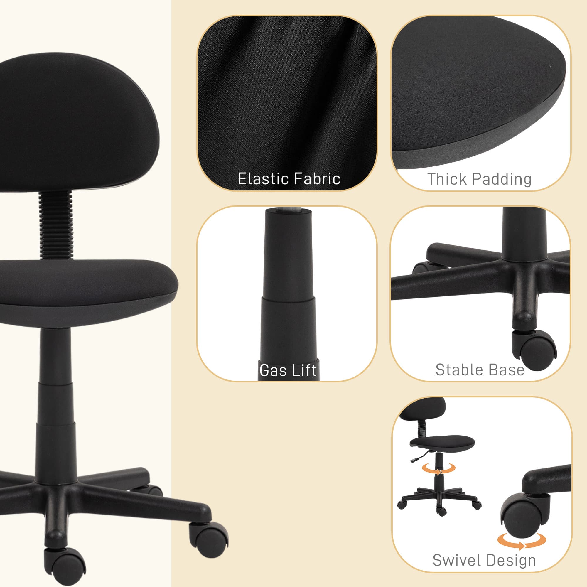 A Compact Swivel Chair for Smaller Desks and Tighter Spaces - image 5