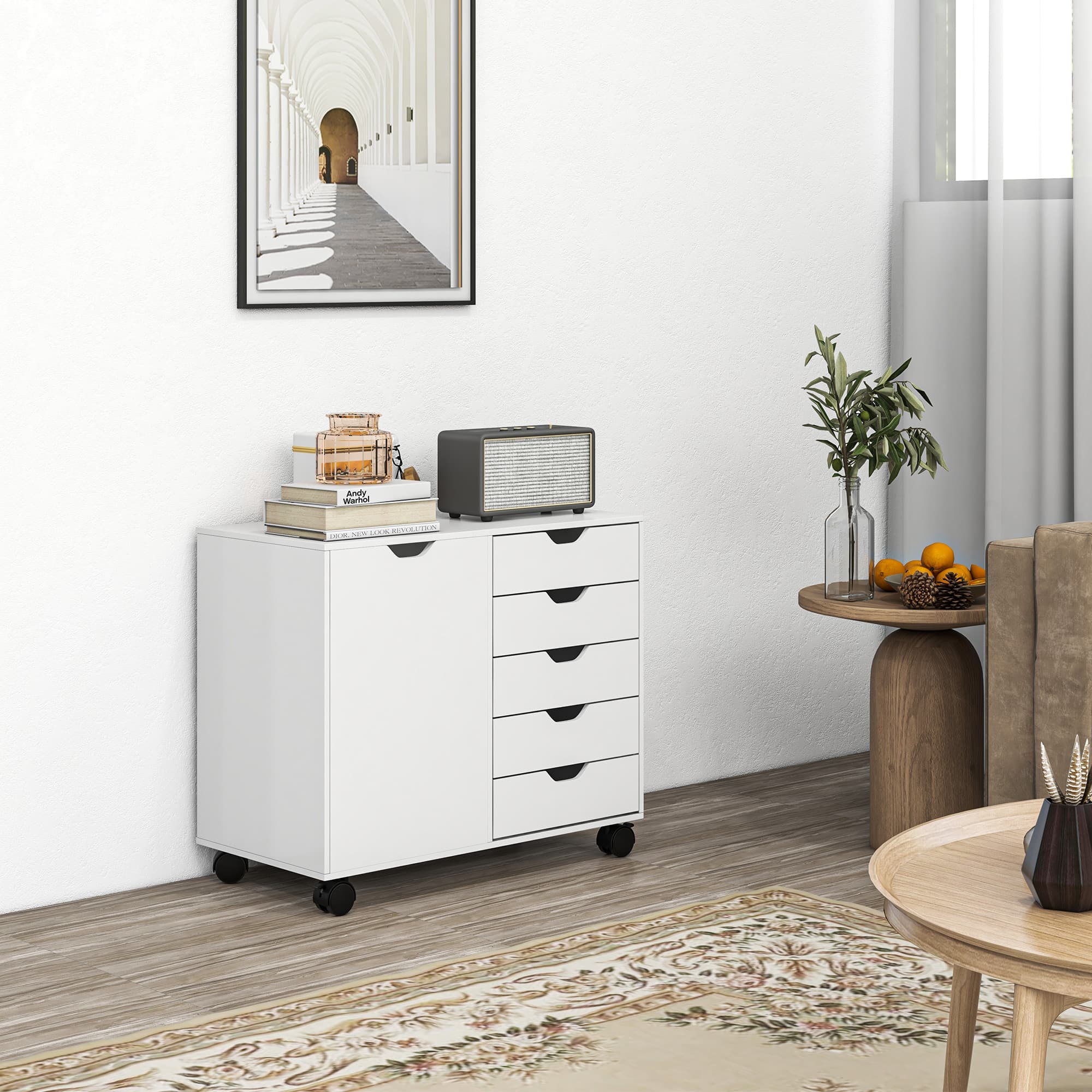 Transform Your Workspace with this Mobile Storage Cabinet - image 5