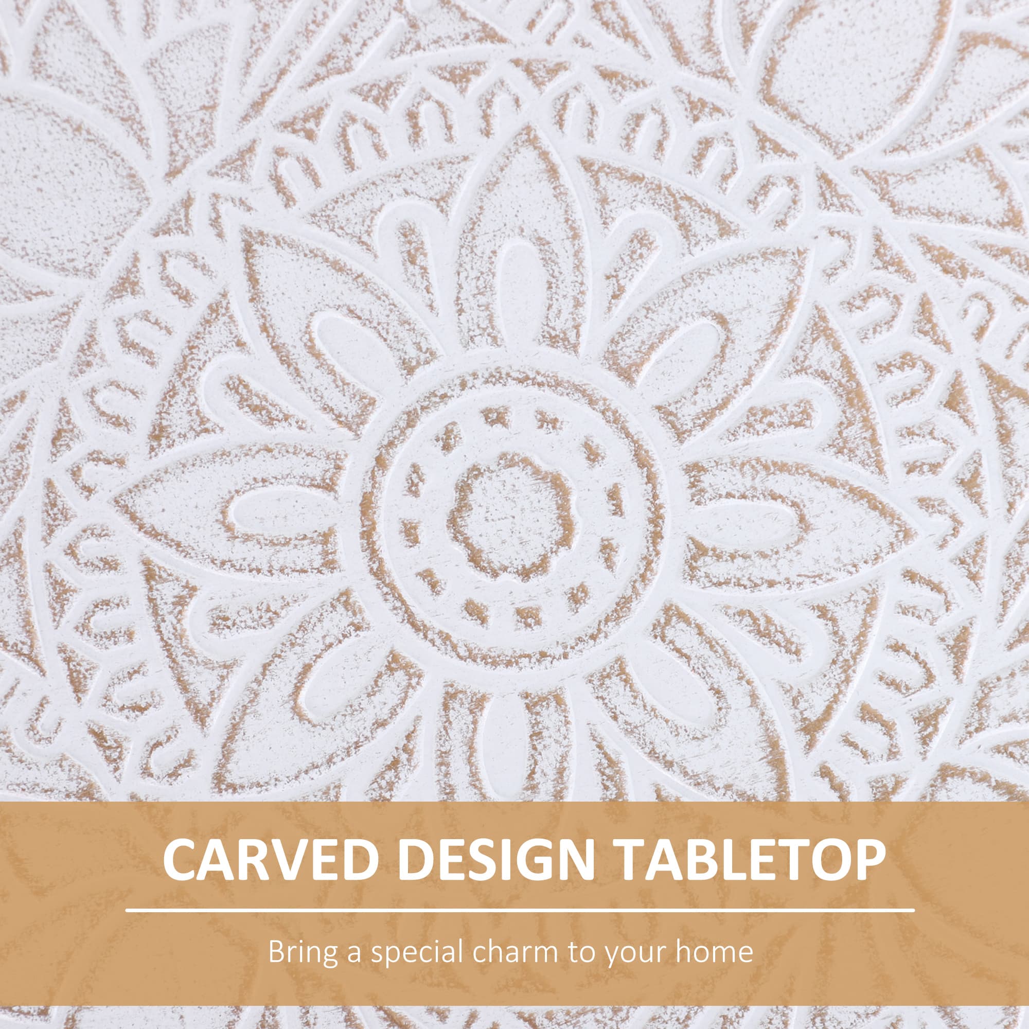 Transform Your Space with Carved Floral Tray Coffee Tables - image 5