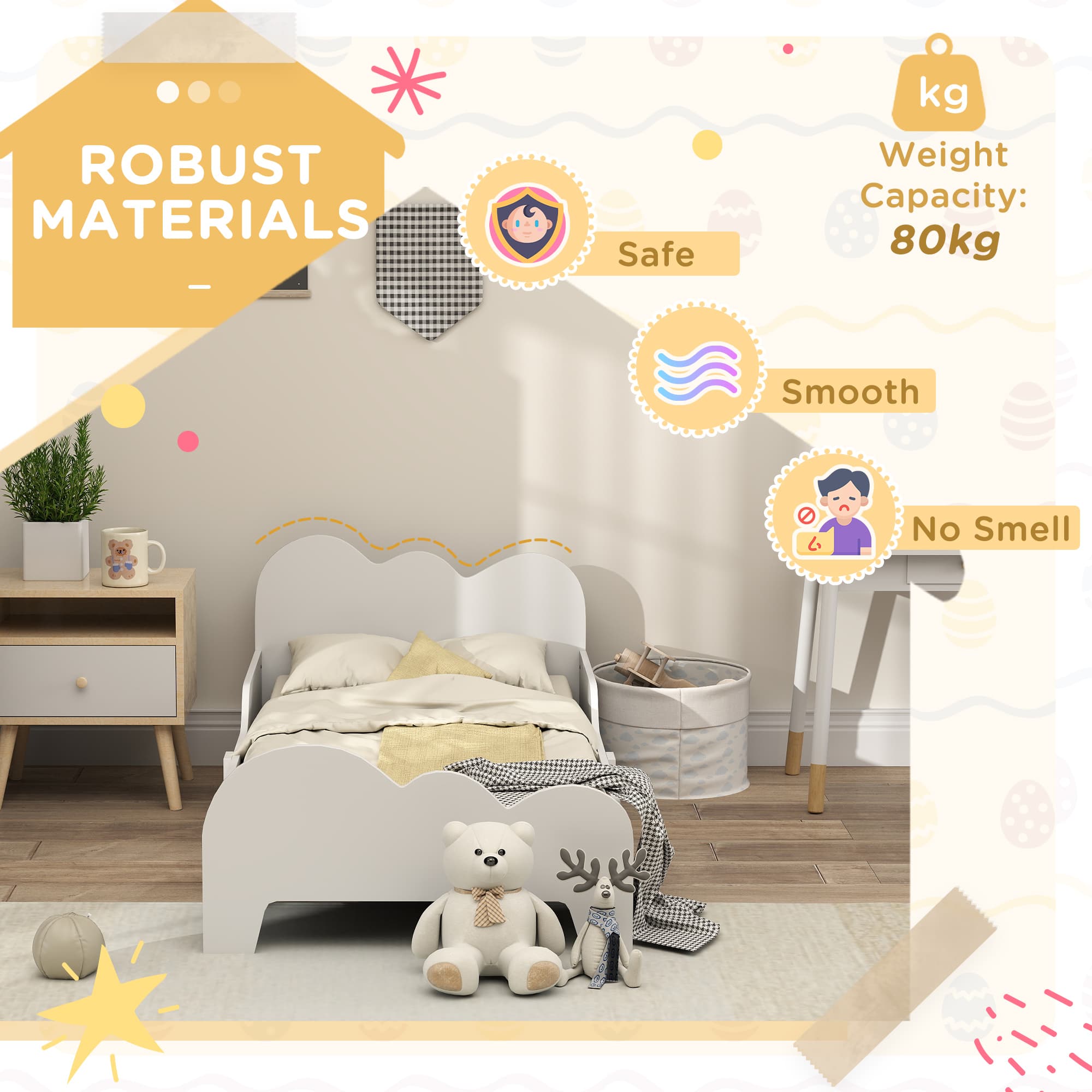 Transform Their Room with this Safe Cloud Toddler Bed - image 3